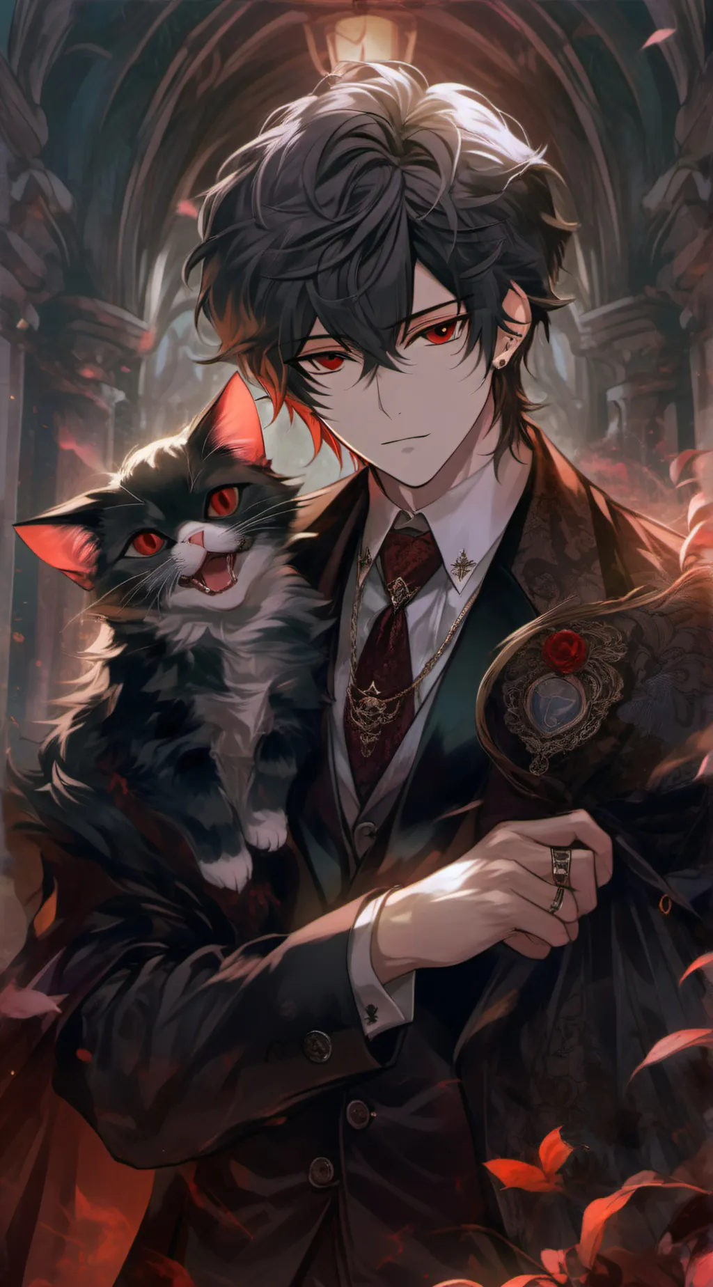 ai character: 🔪°~Xio~°🔪 background