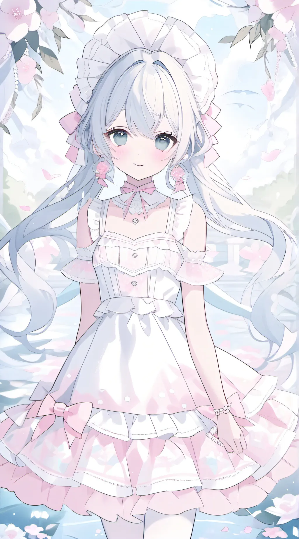 ai character: Sercha and Mercha background