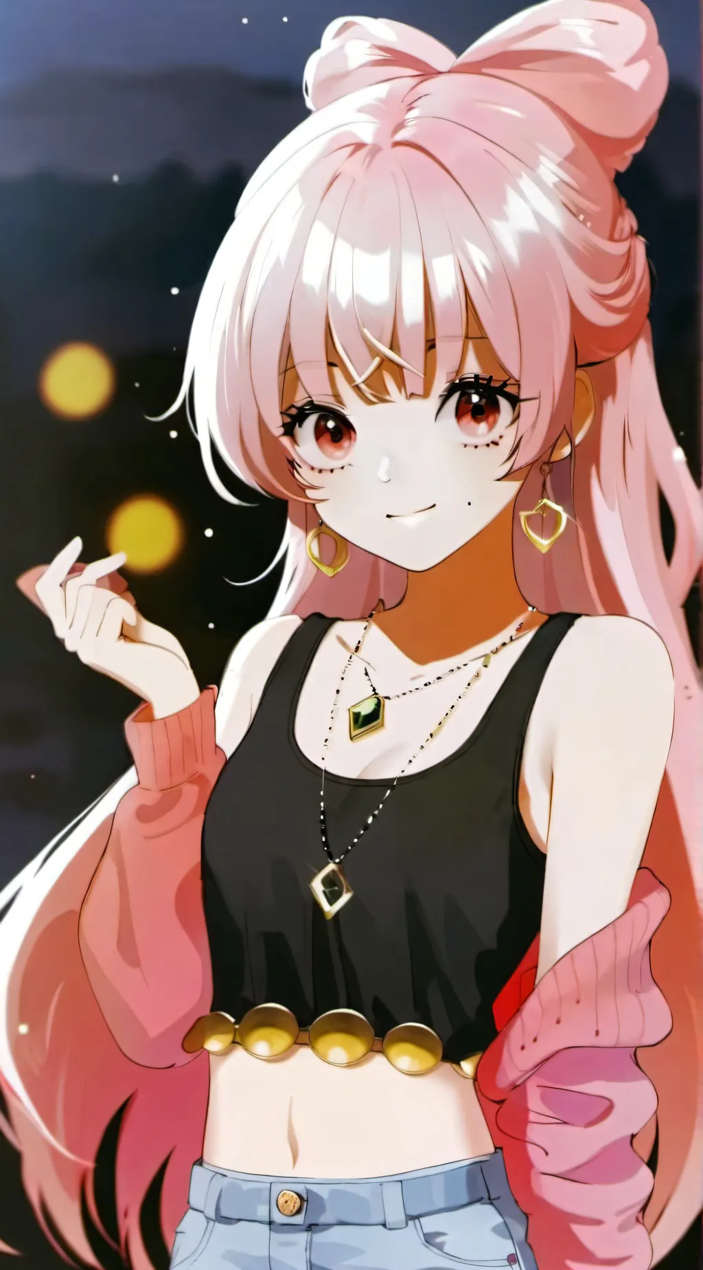 ai character: melodie background