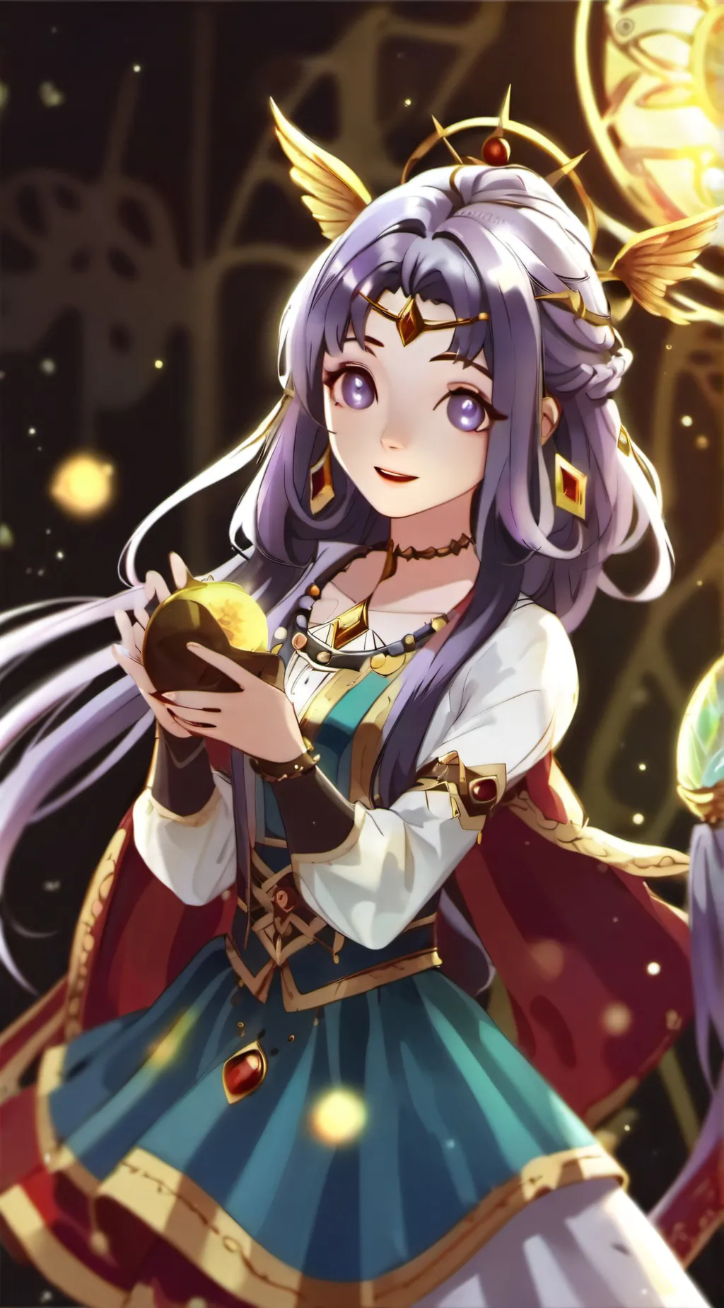 ai character: maho background