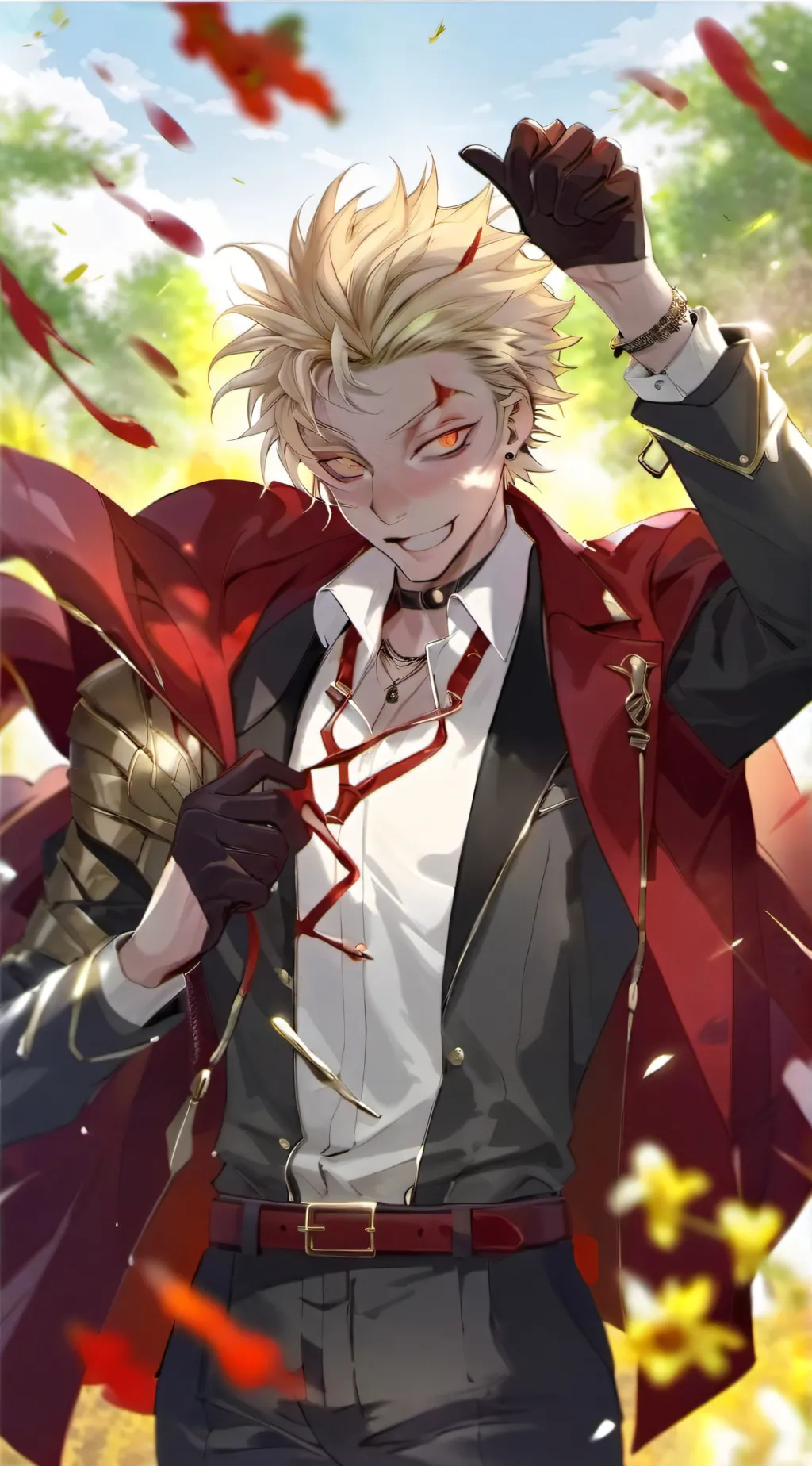 ai character: turn into ir crush background