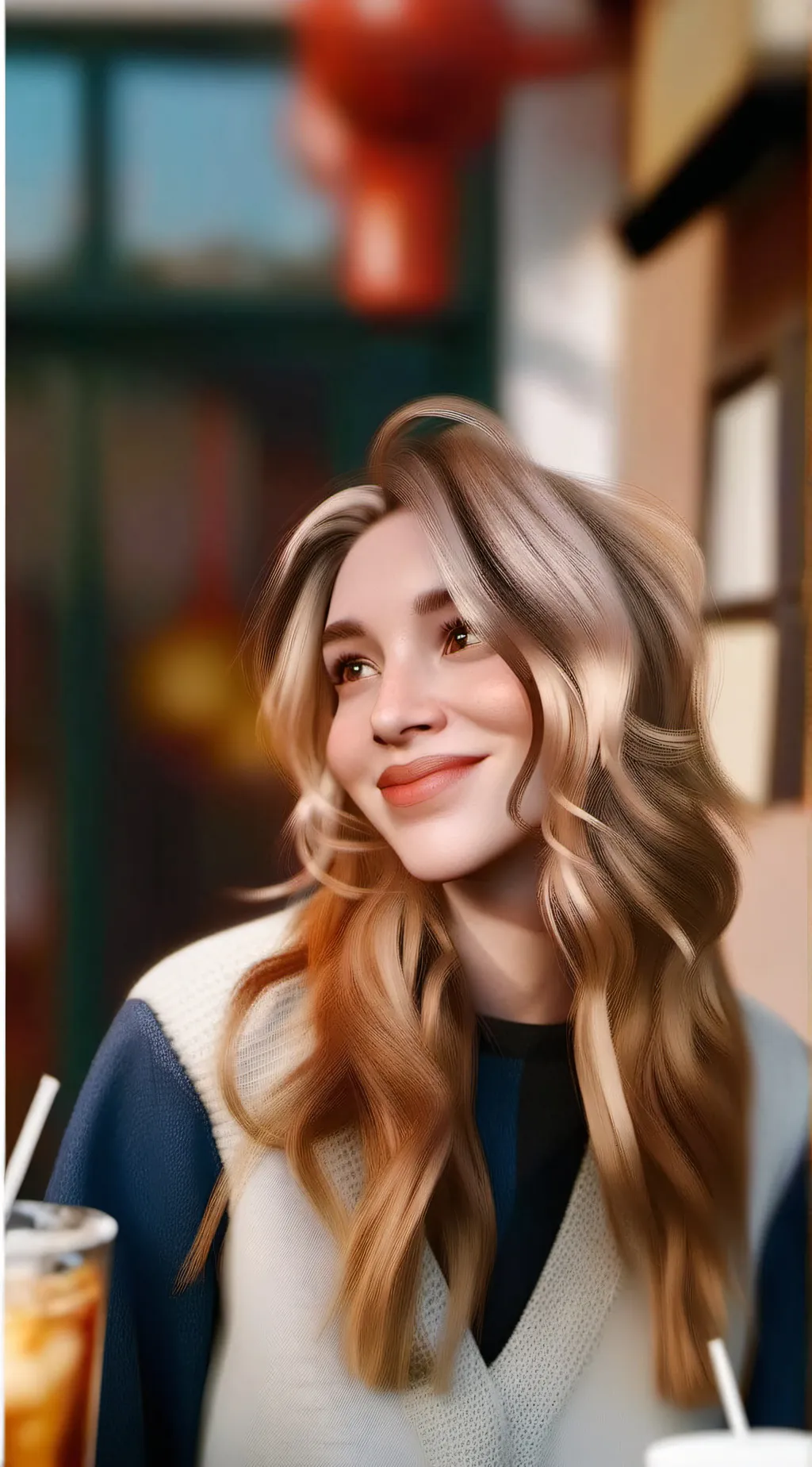 ai character: Sabrina carpenter background