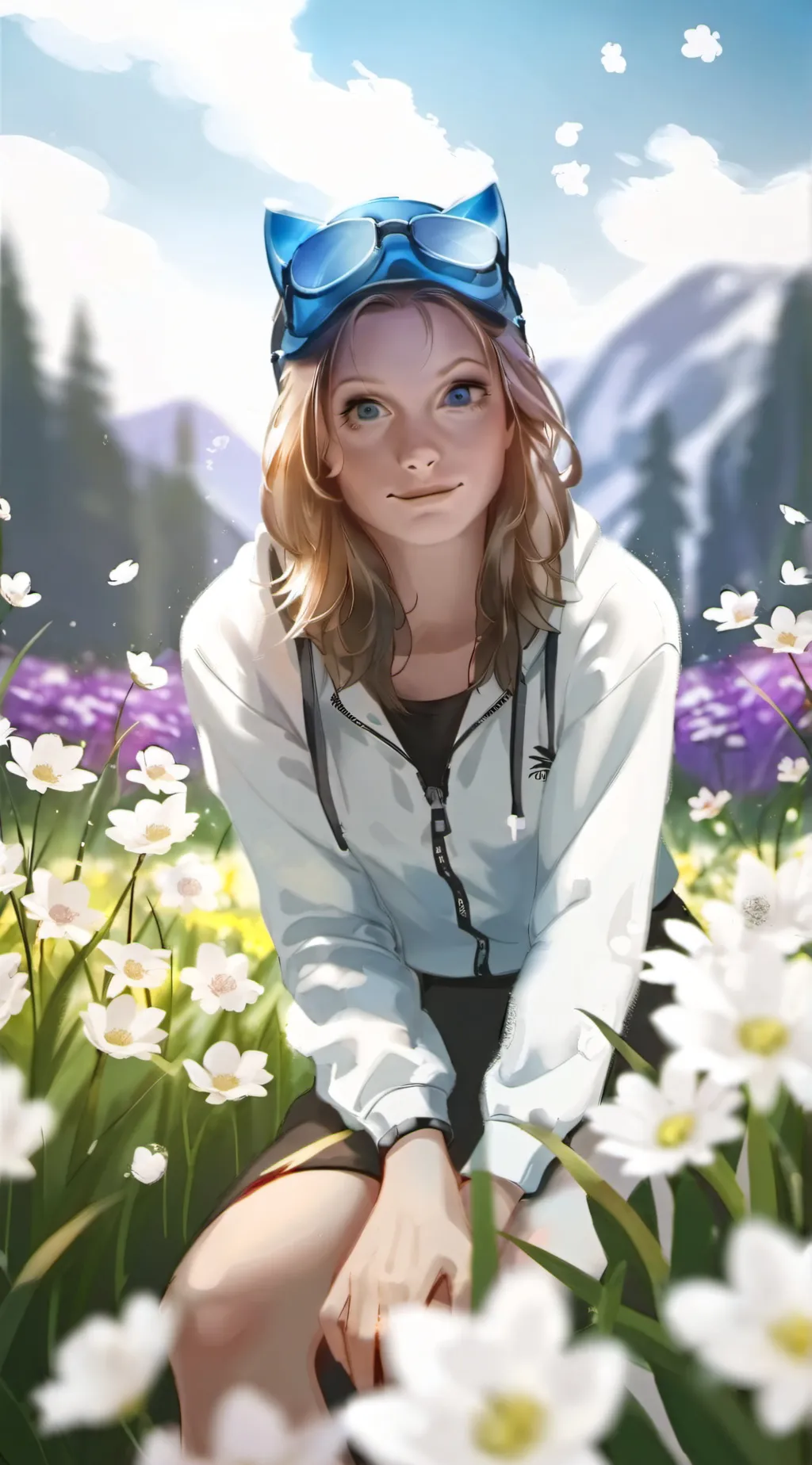 ai character: Max or Melissa  background