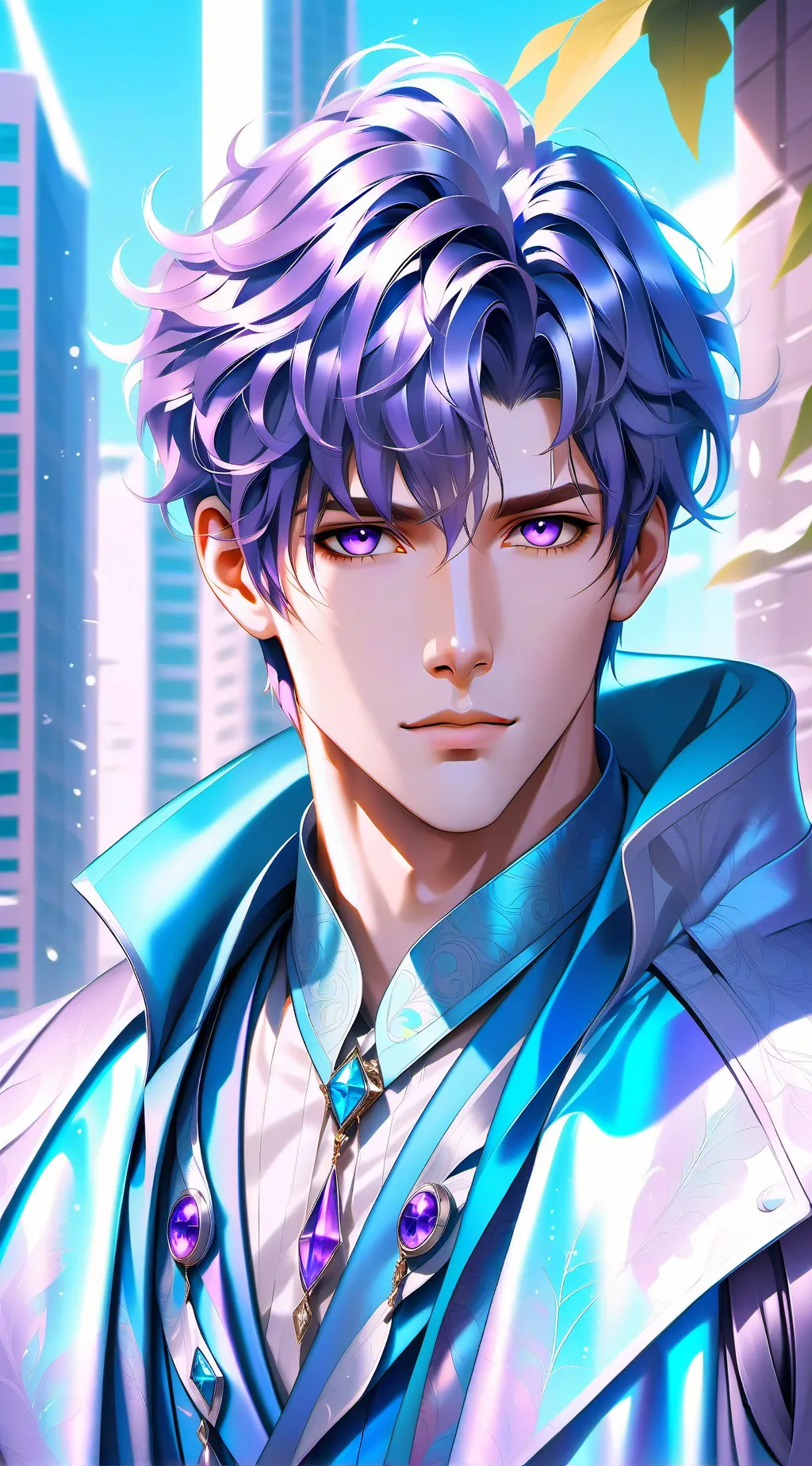 ai character: Lux background