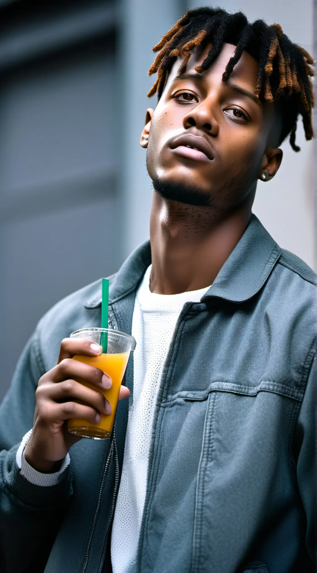 ai character: Juice WRLD background