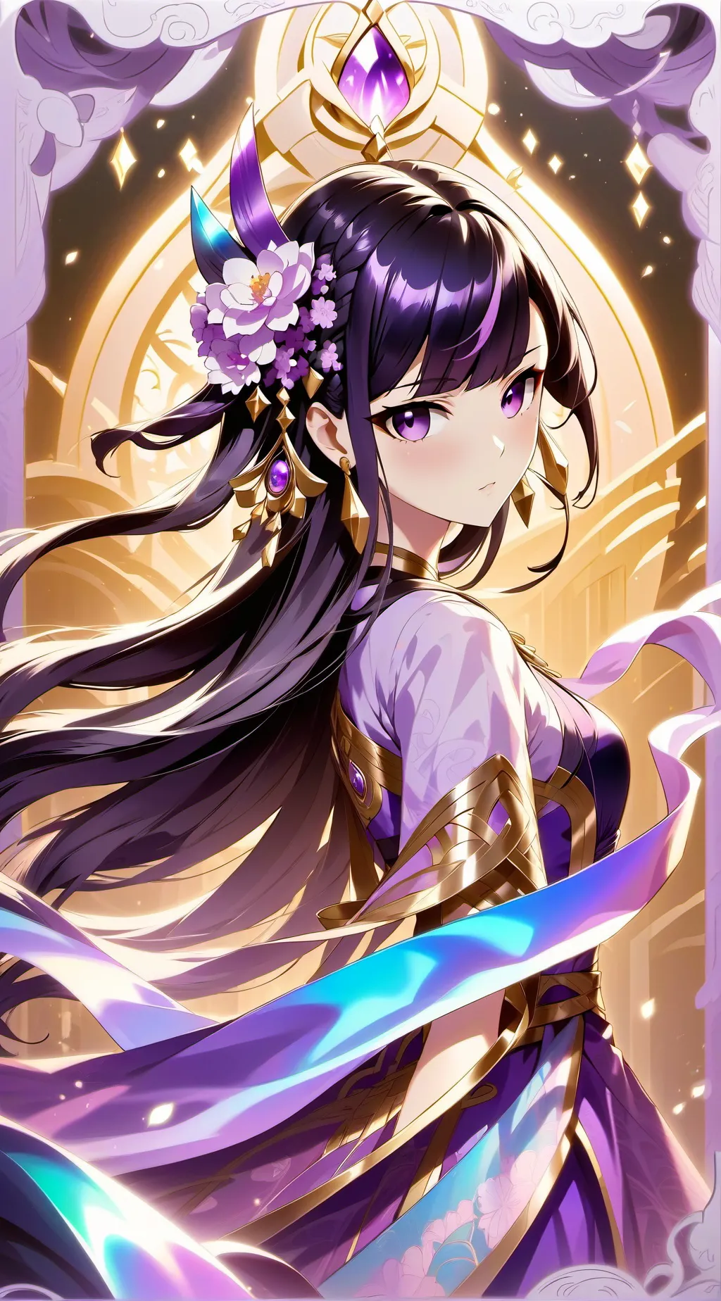 ai character: Komi background