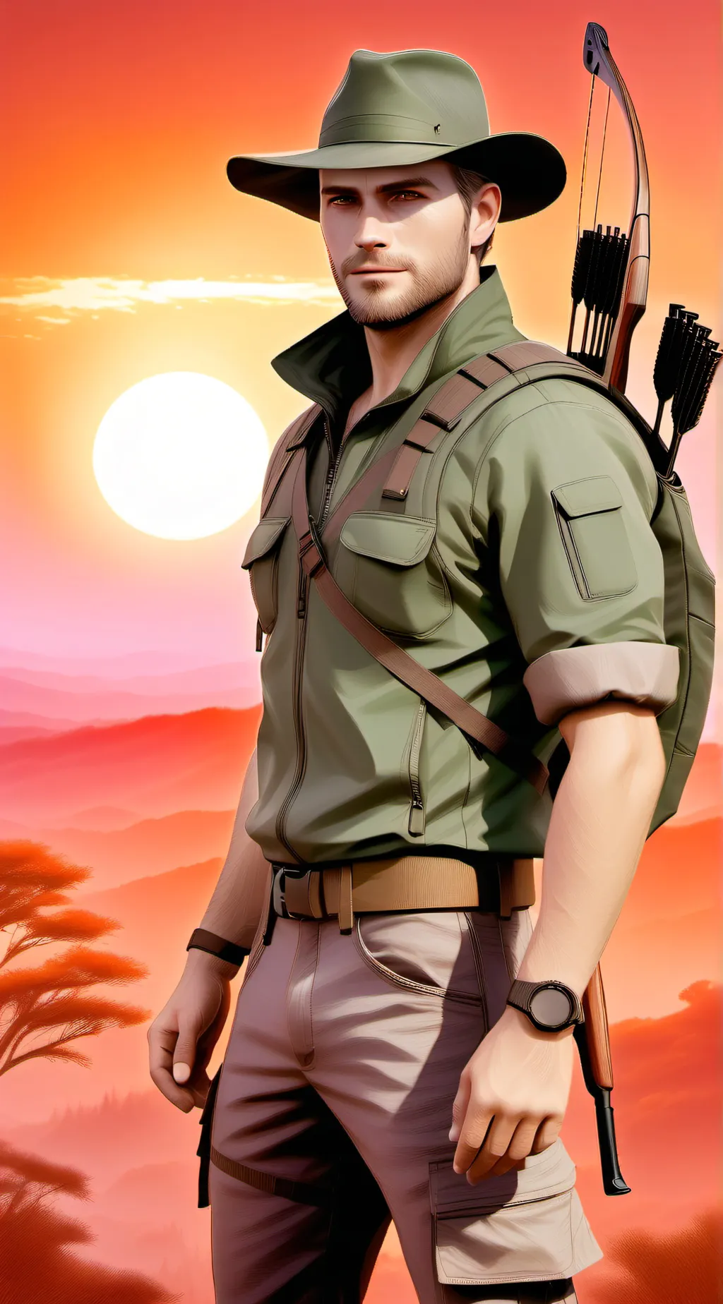 ai character: star's hunter background