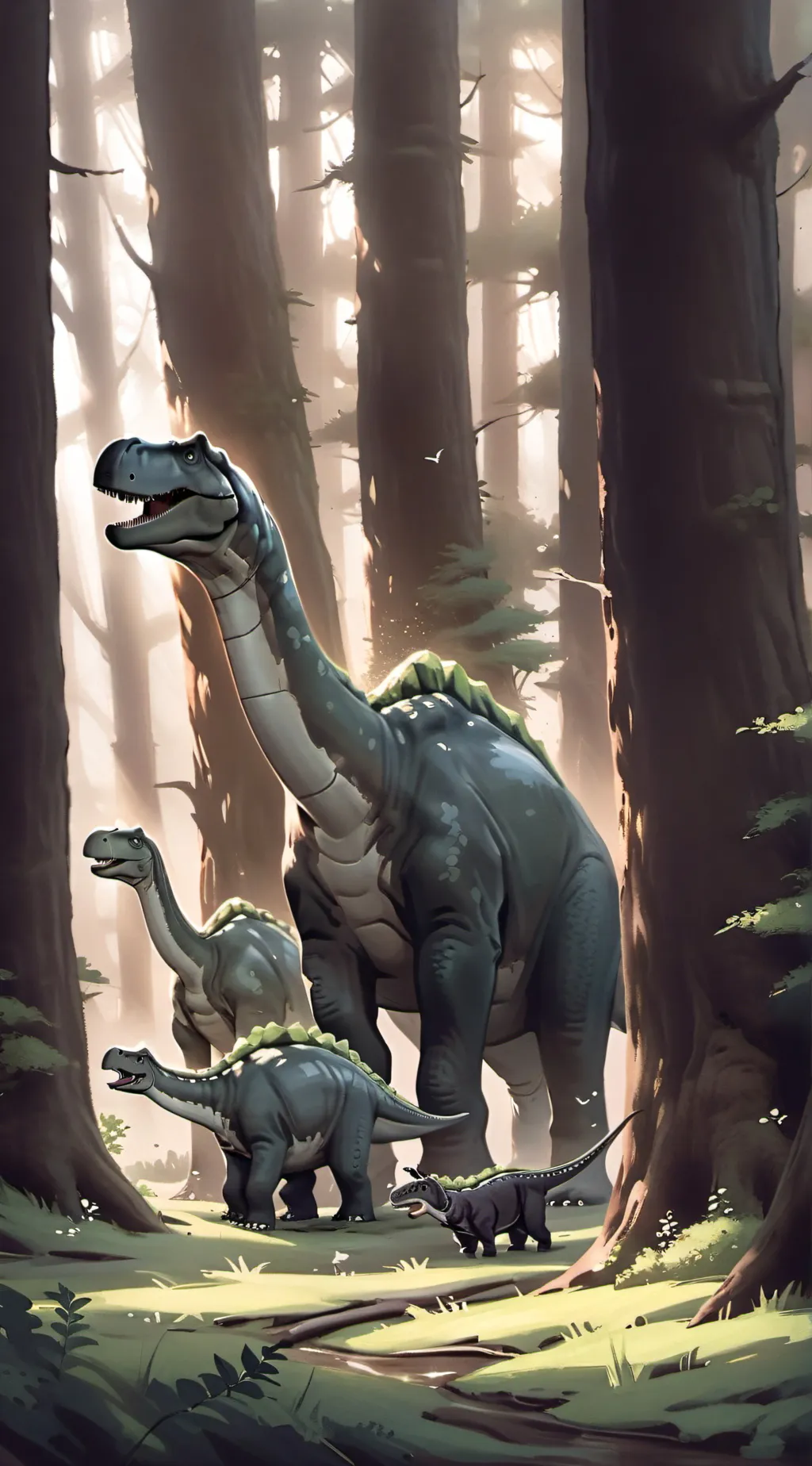 ai character: The Bronto background