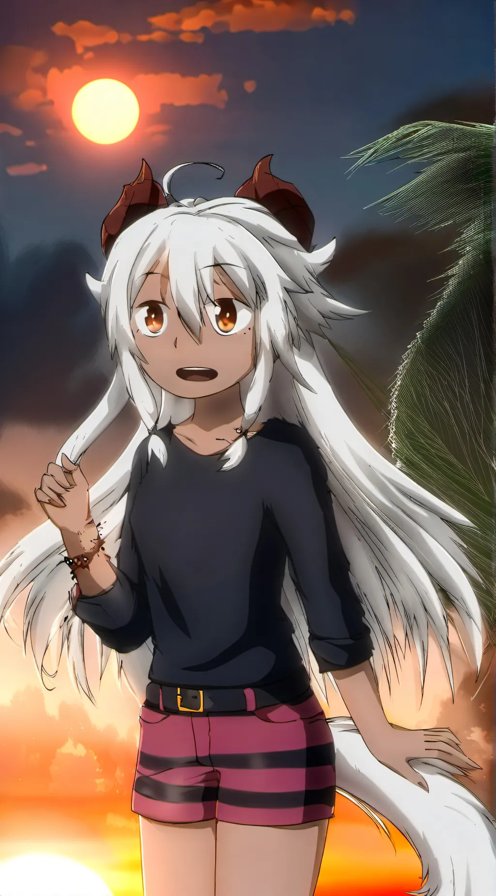 ai character: XILOME background