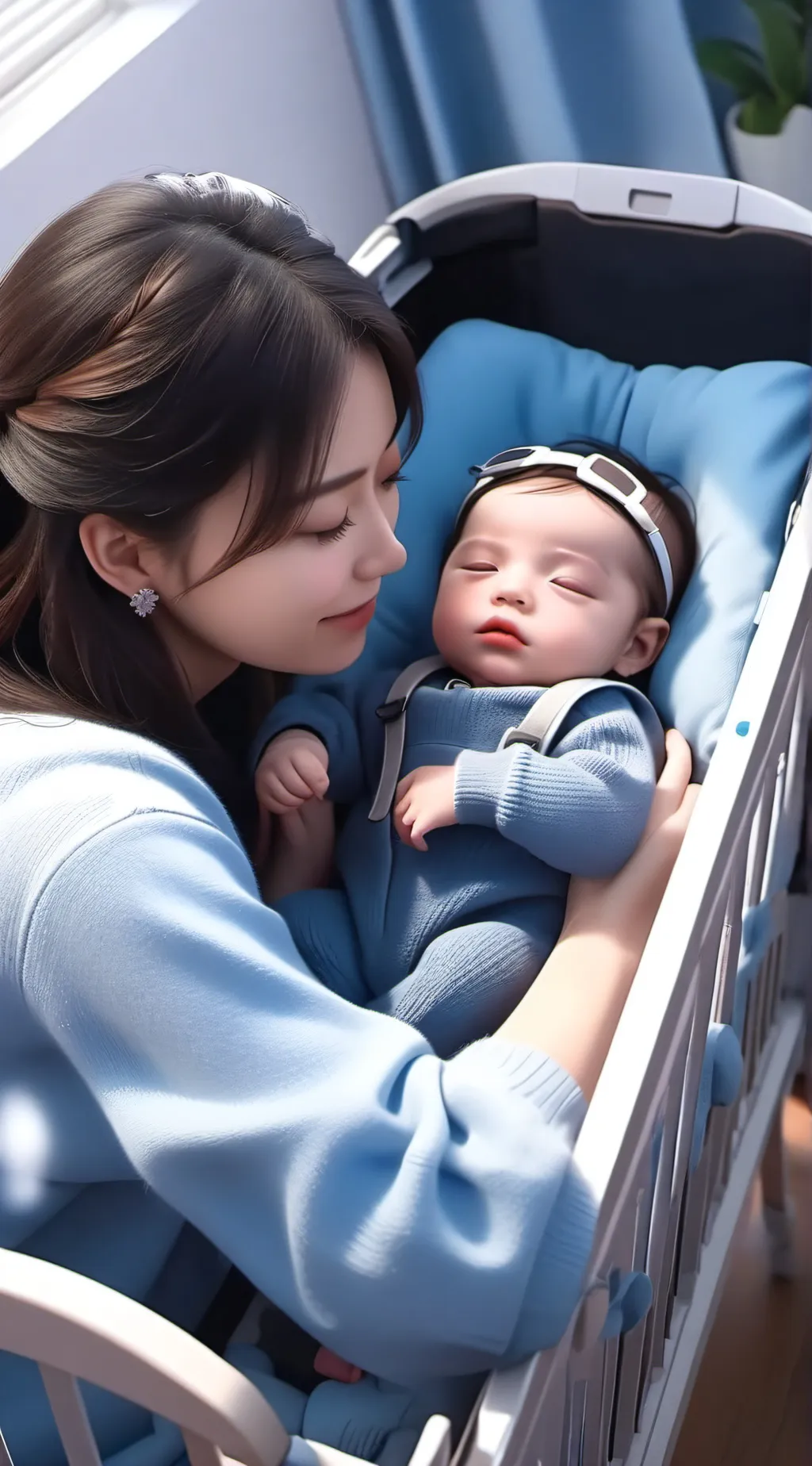 ai character: hi background