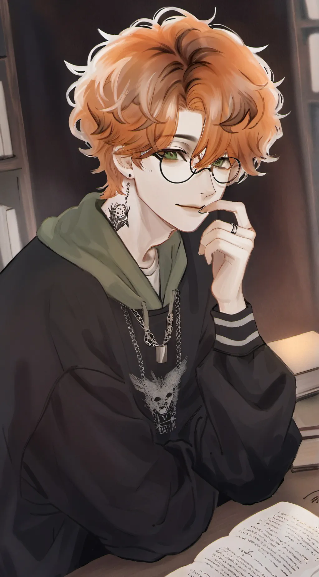 ai character: ⃟Lanaᜊ background