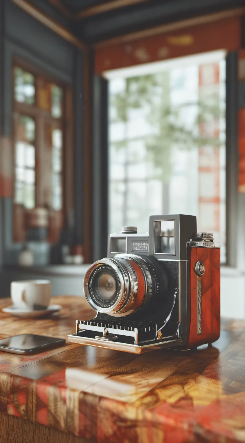 ai character: titan cameraman background