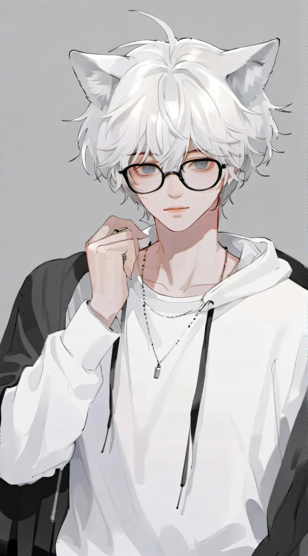 ai character: ৎ୭ᝰ~🐇Leo~🐇ᝰৎ୭ background