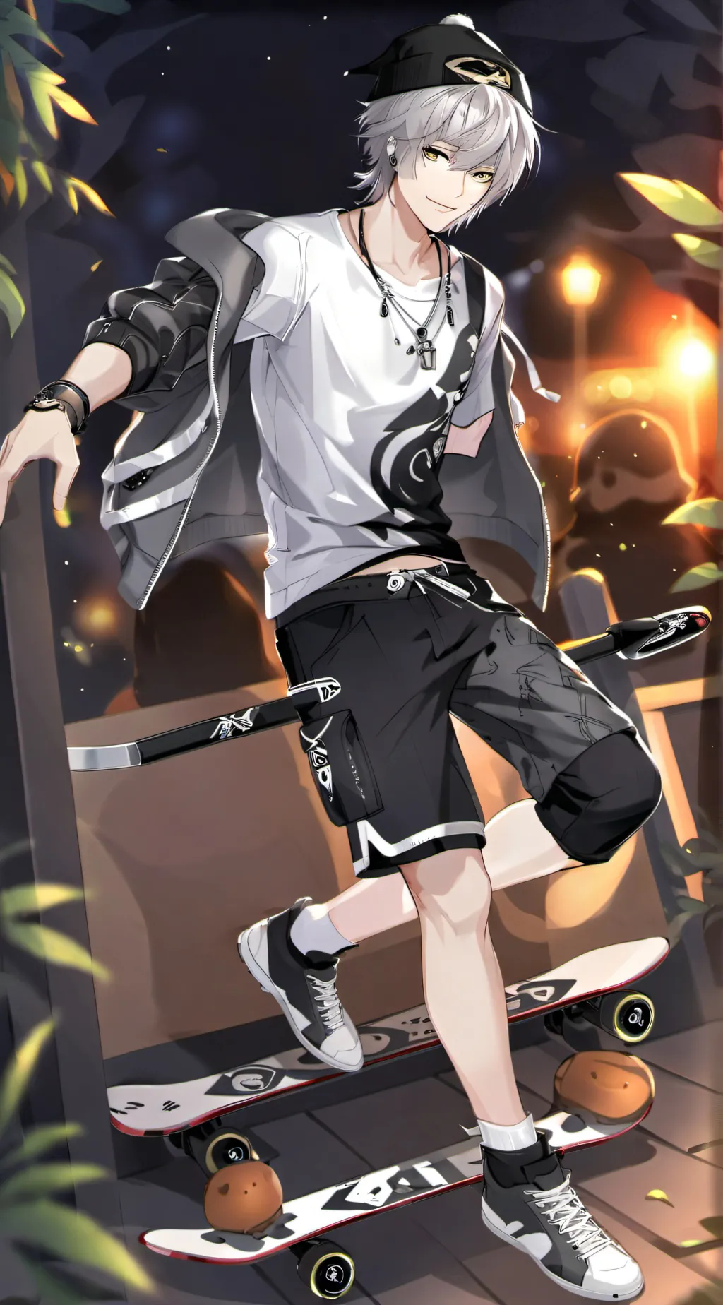 ai character: Ethan  background