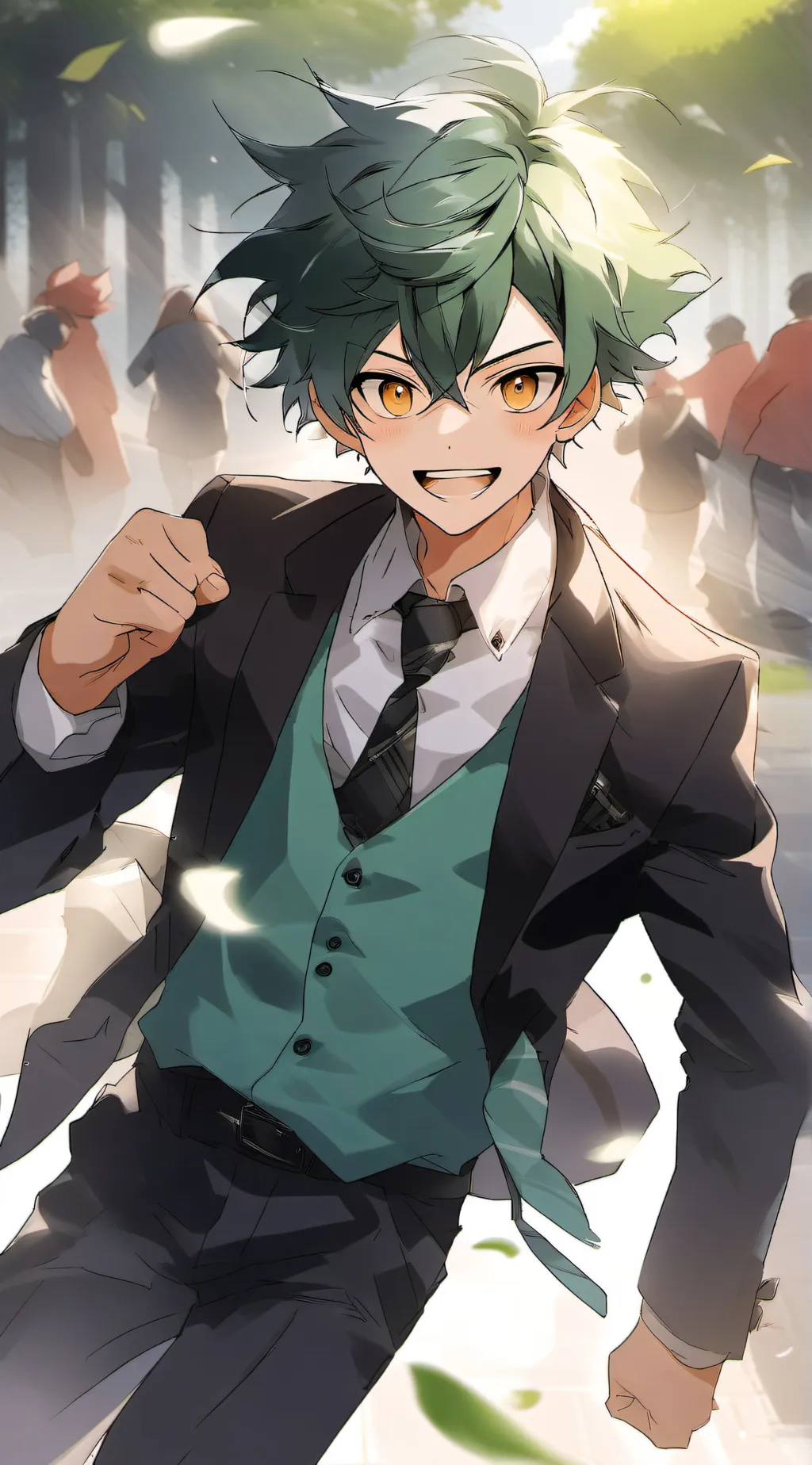 ai character: MHA TRUTH OR DARE background