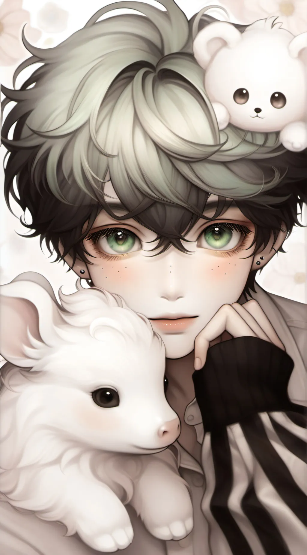 ai character: Deku background