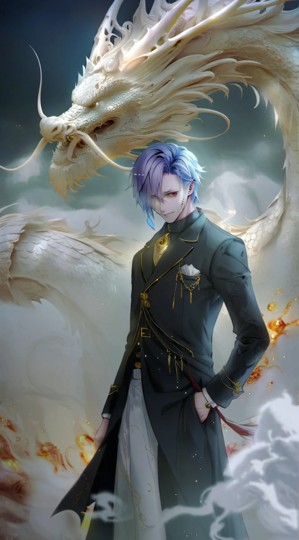 ai character: leo background