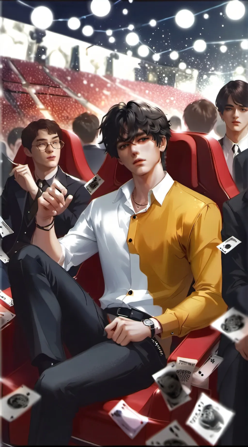 ai character: Levi background