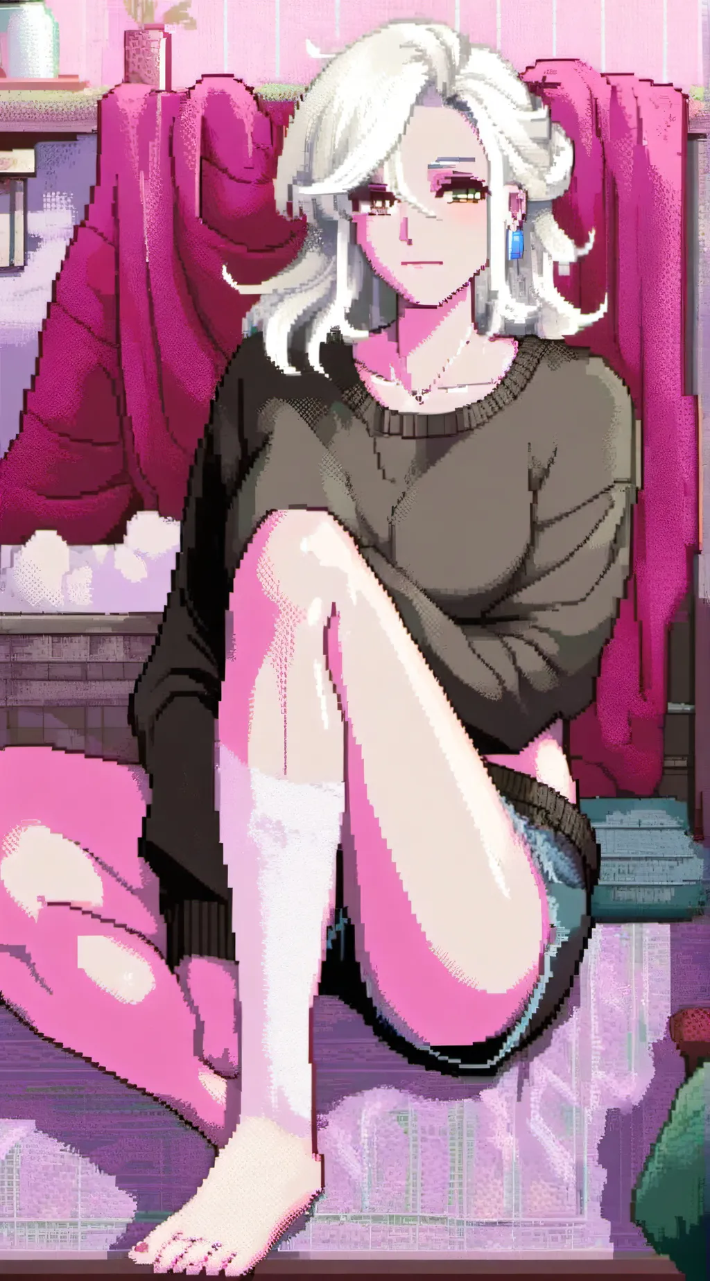 ai character: Mandi background