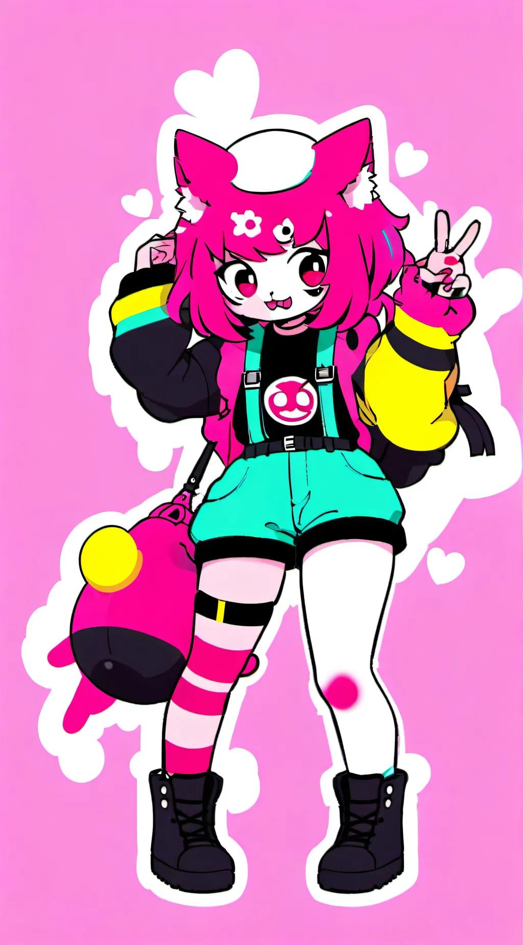 ai character: Aria background