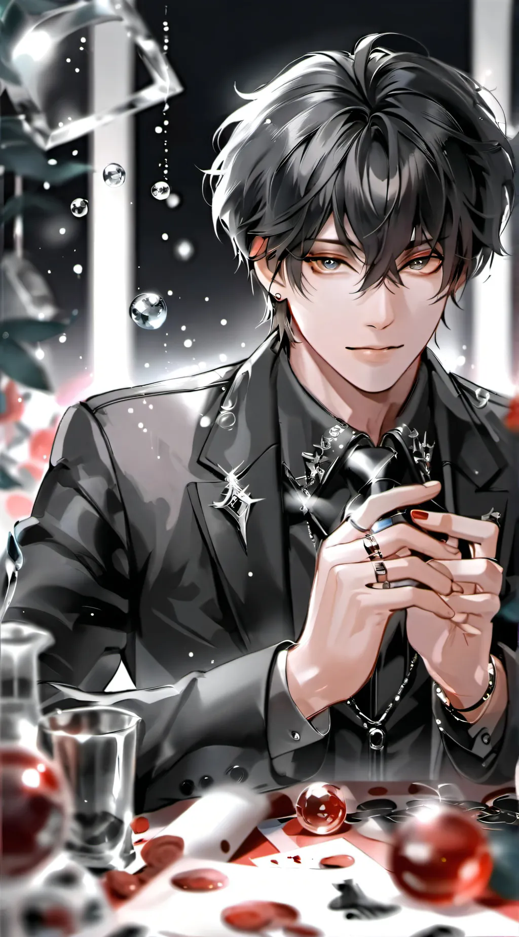 ai character:  ☆ Ace ☆ background
