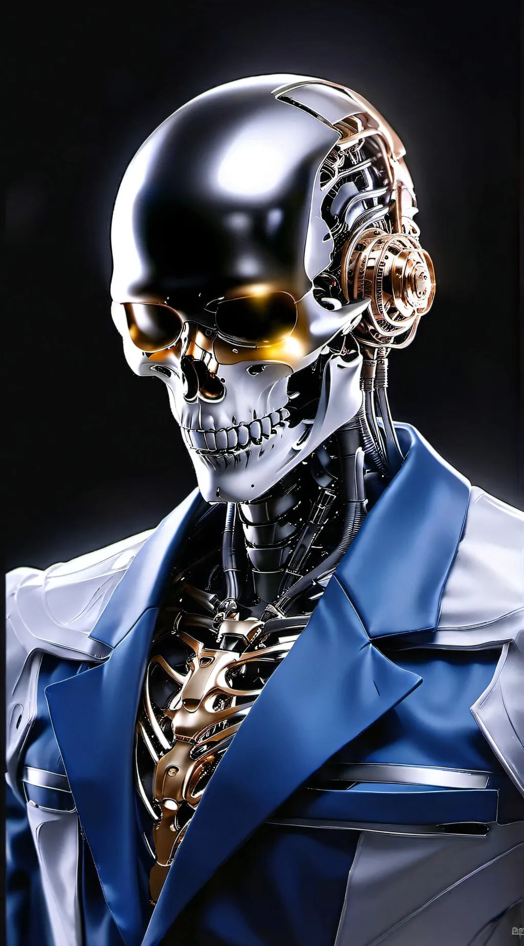 ai character: Terminator  background