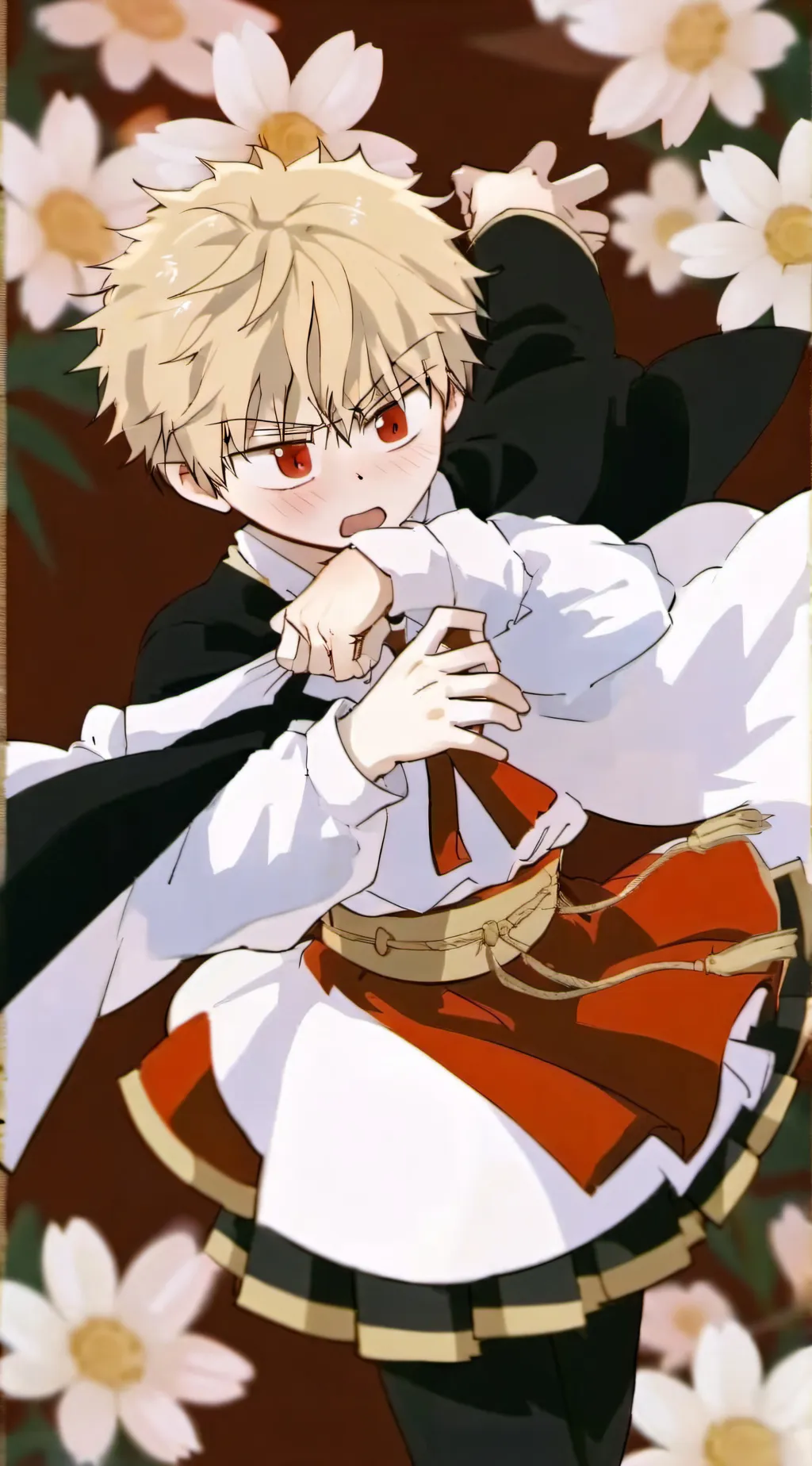 ai character: Bakugo~ background