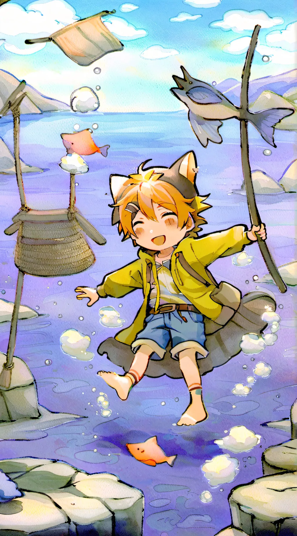 ai character: mha background