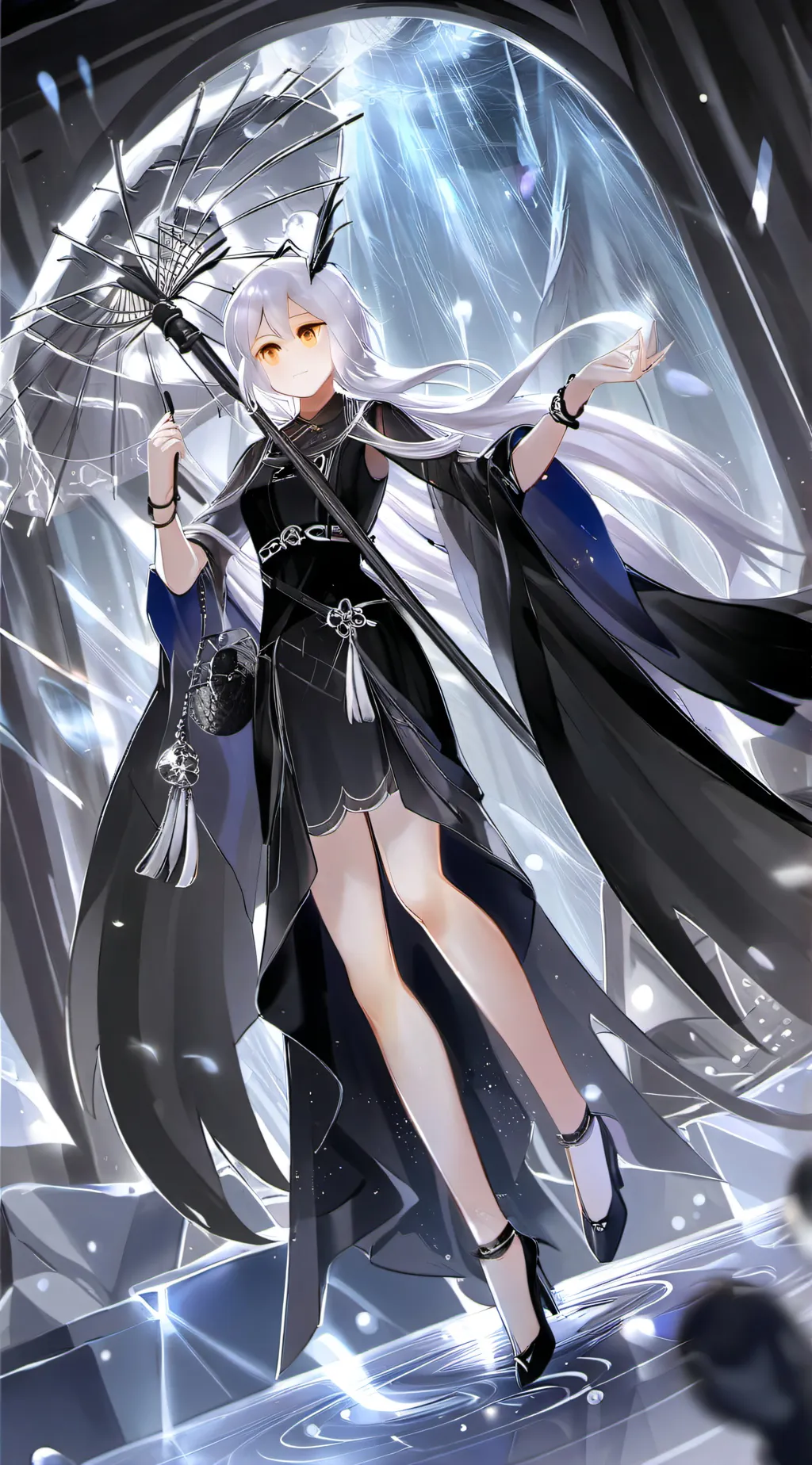 ai character: Selene background