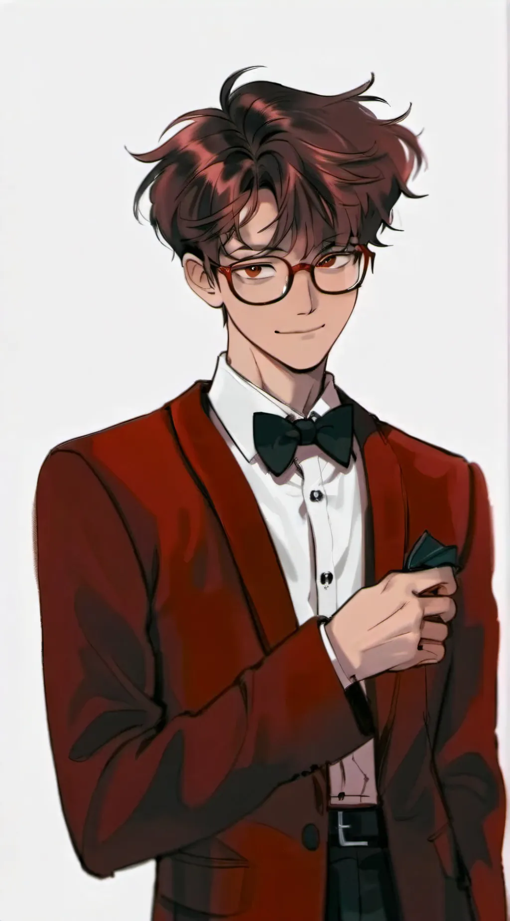 ai character: alastor as a human background