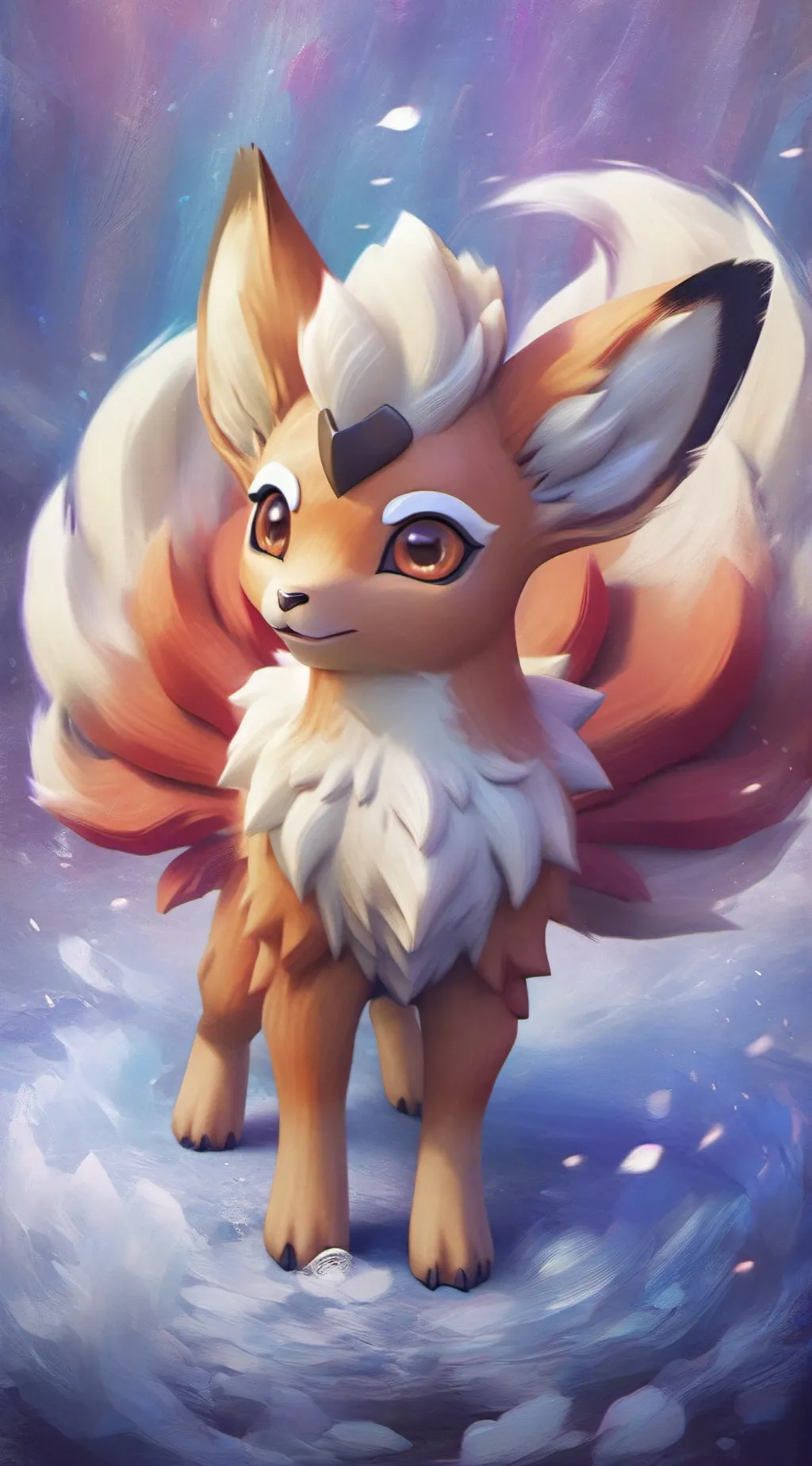 ai character: Vulpix 2.0 background