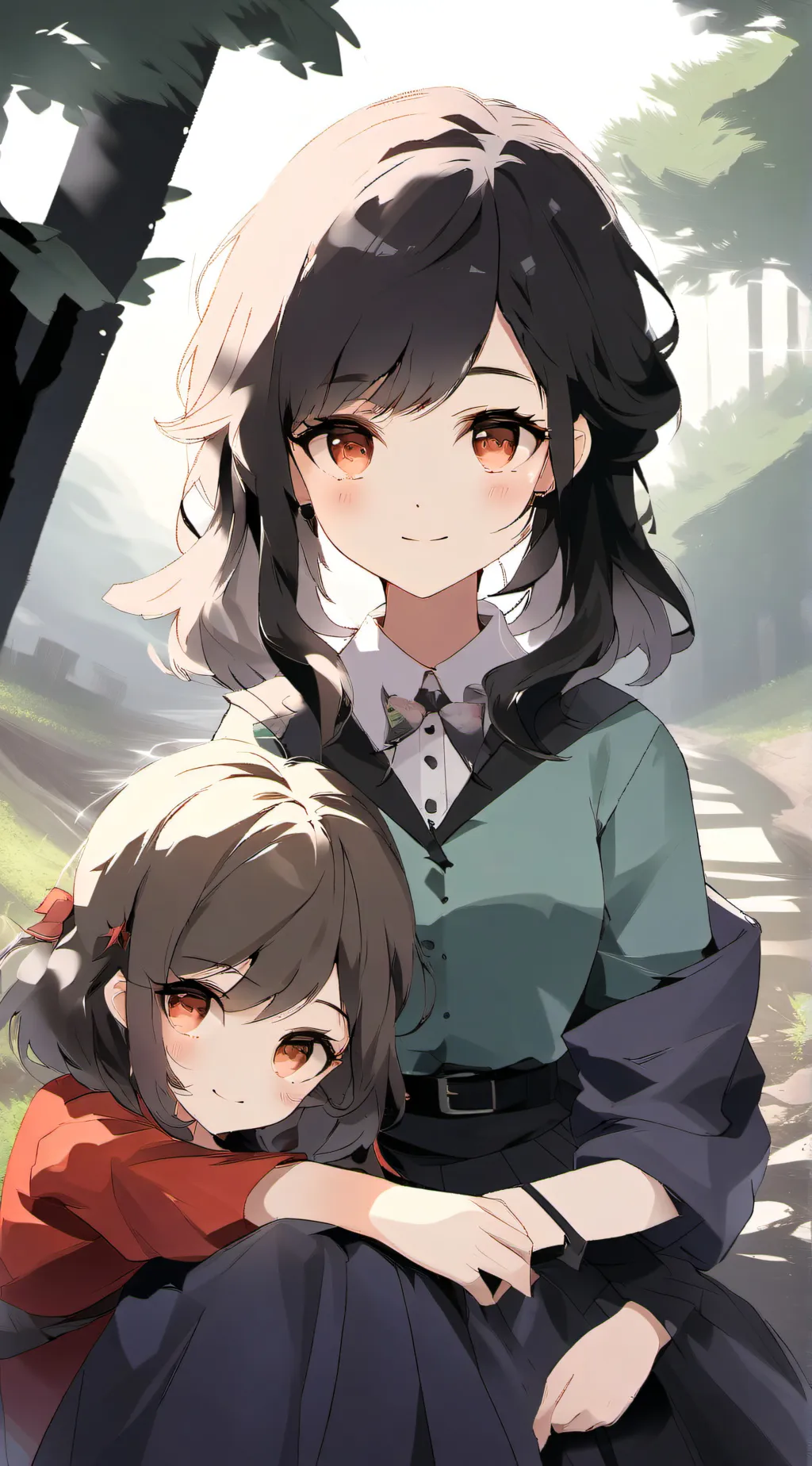 ai character: Kate and Reina background