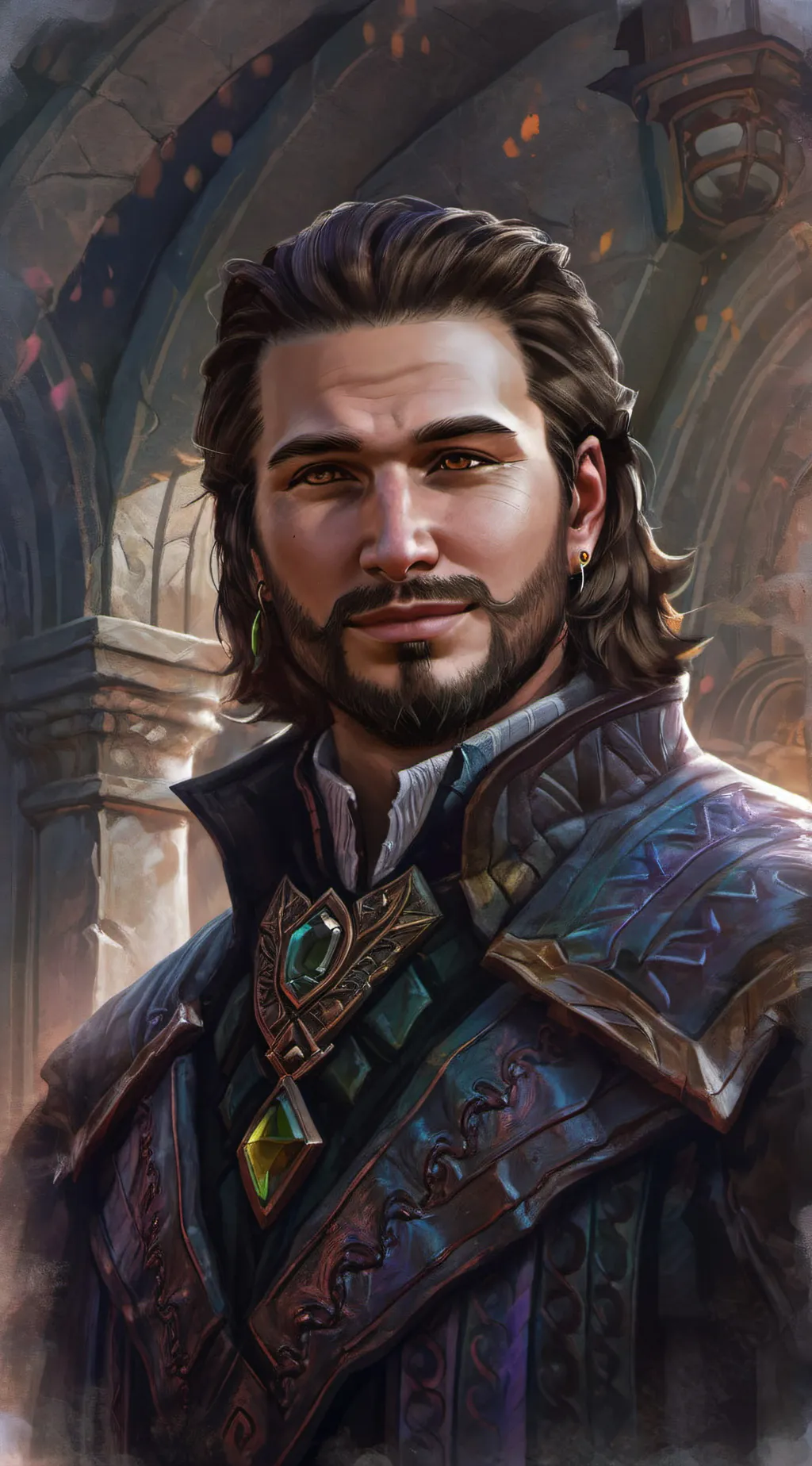 ai character: Gale of Waterdeep background