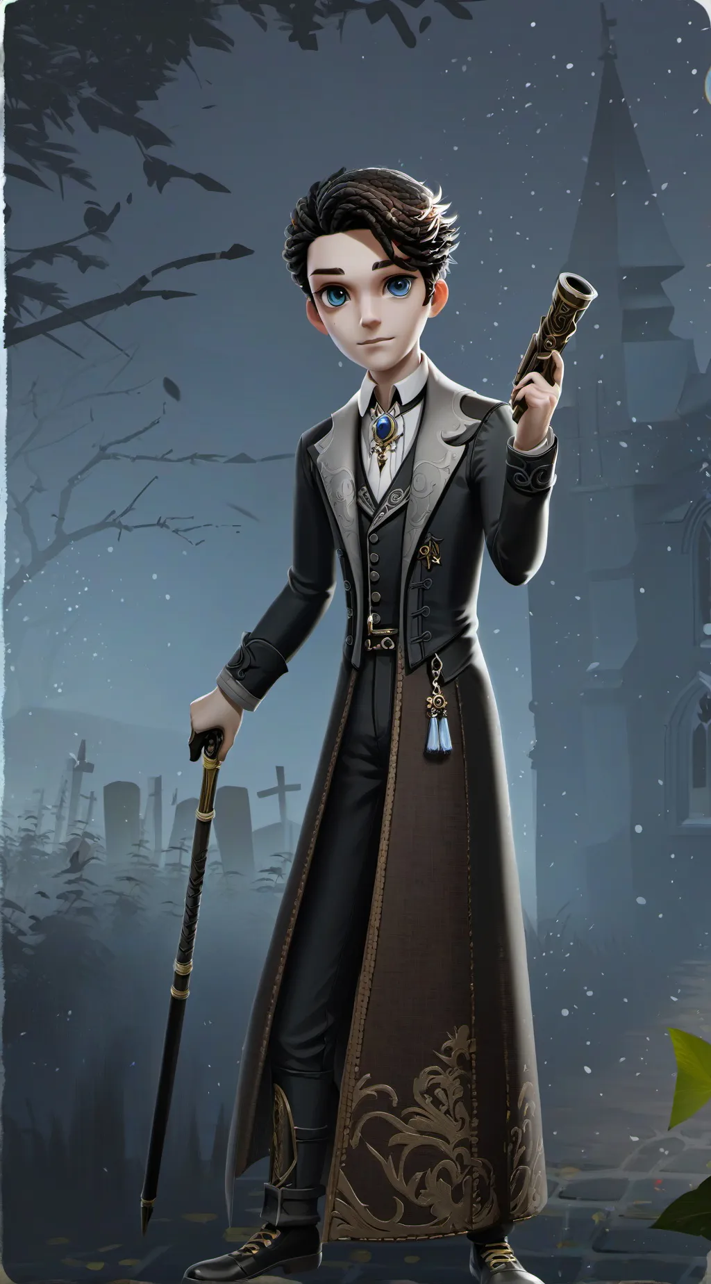 ai character: D background