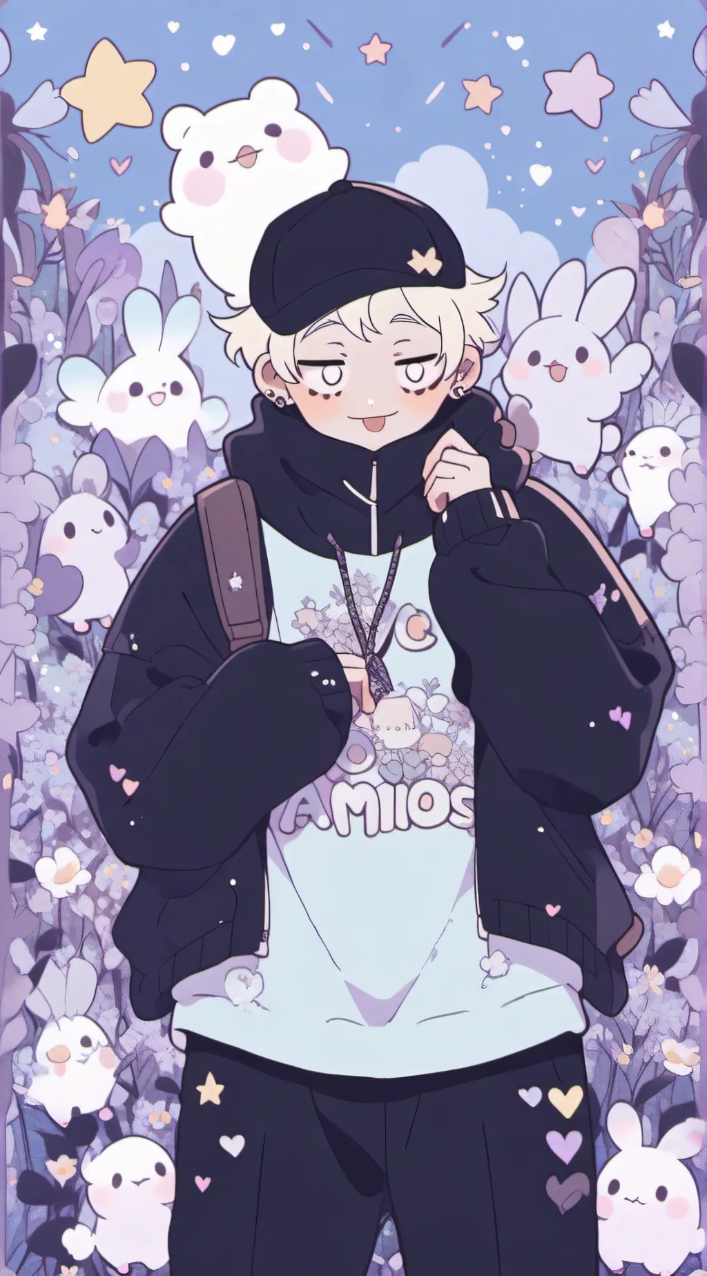 ai character: huter (bests) background