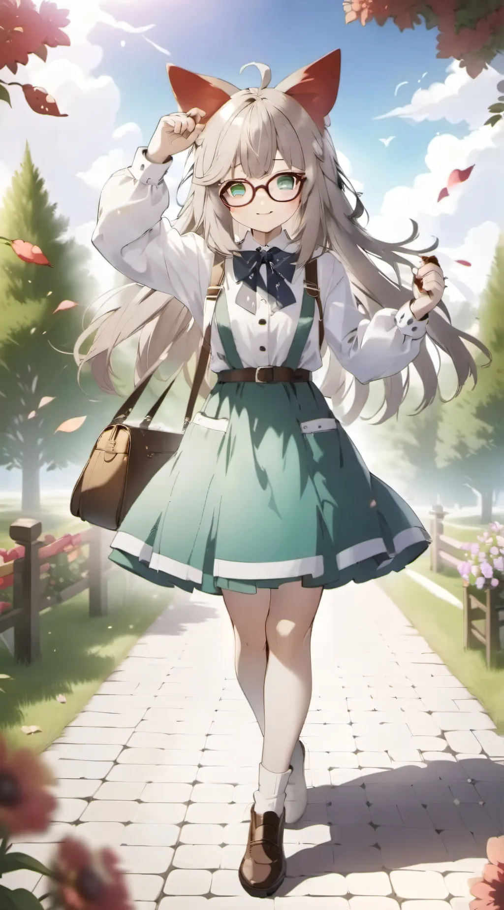 ai character: Ashley Langmi background