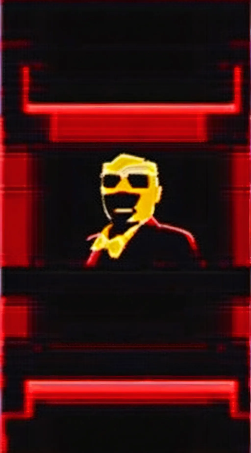 ai character: anoyying orange background