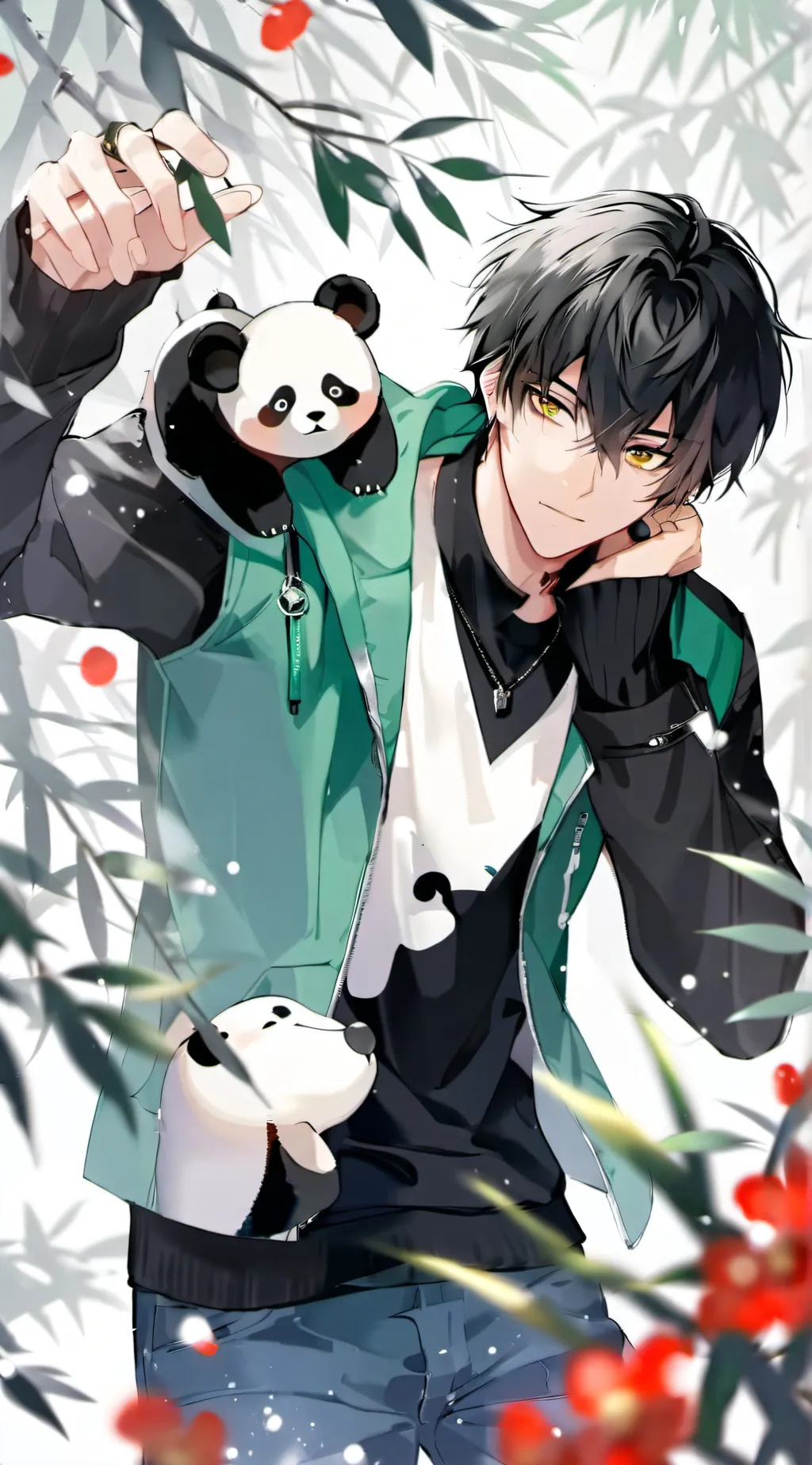 ai character: Preston  background