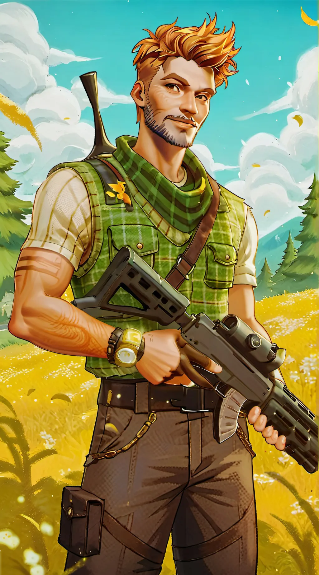 ai character: jonesy (fortnite) background