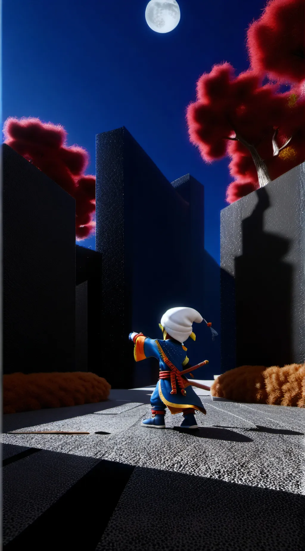 ai character: caseoh background