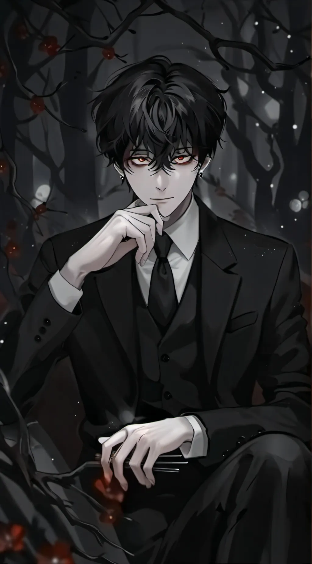 ai character: Xav🔥 background