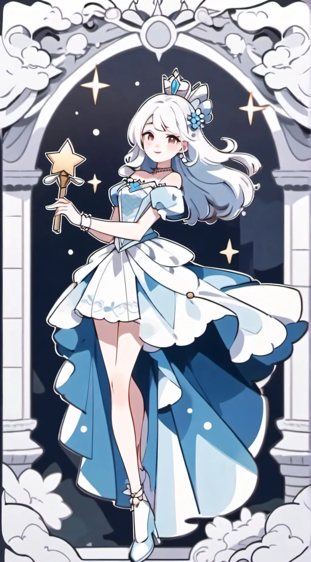 ai character: Lily background
