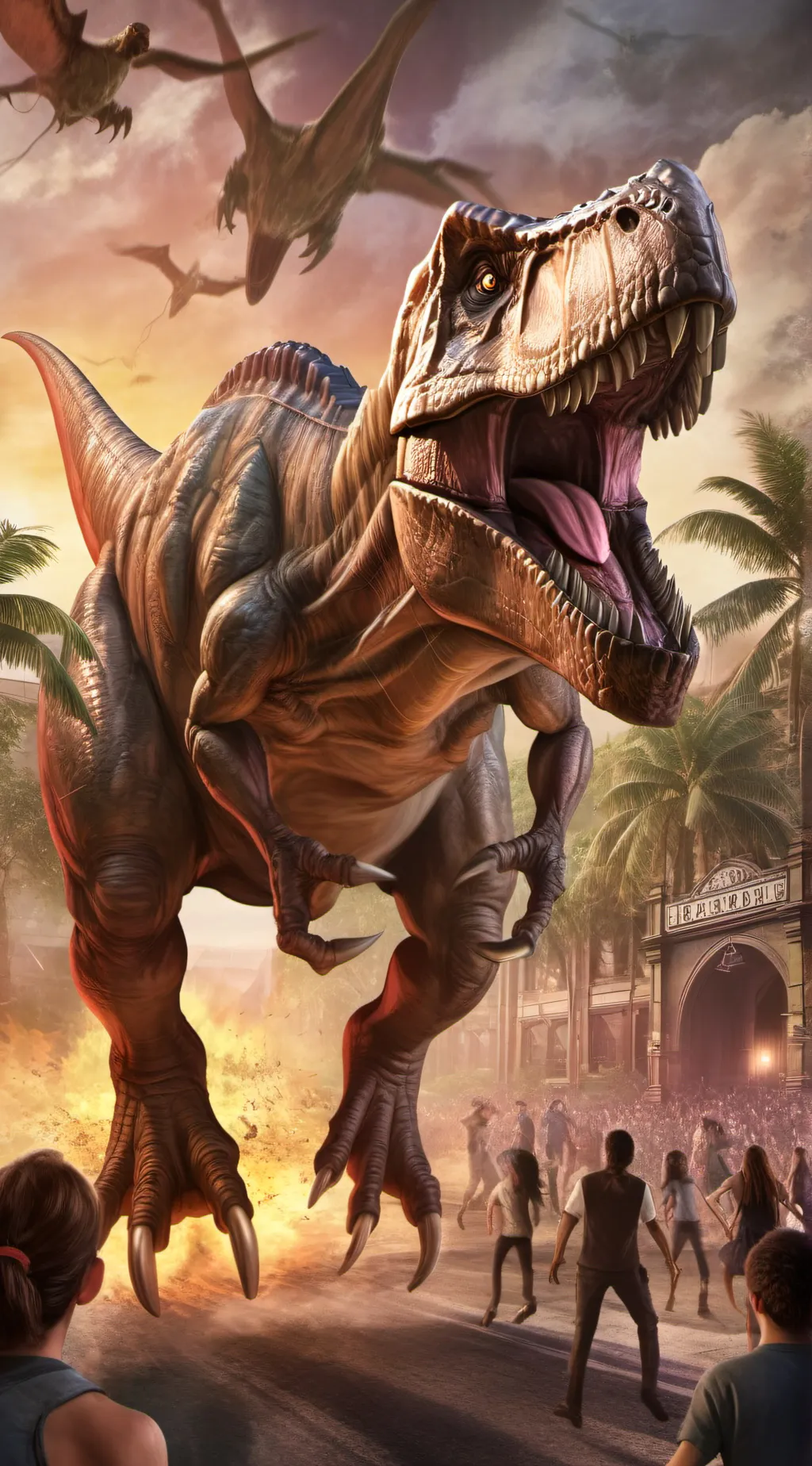 ai character: Wild tails background