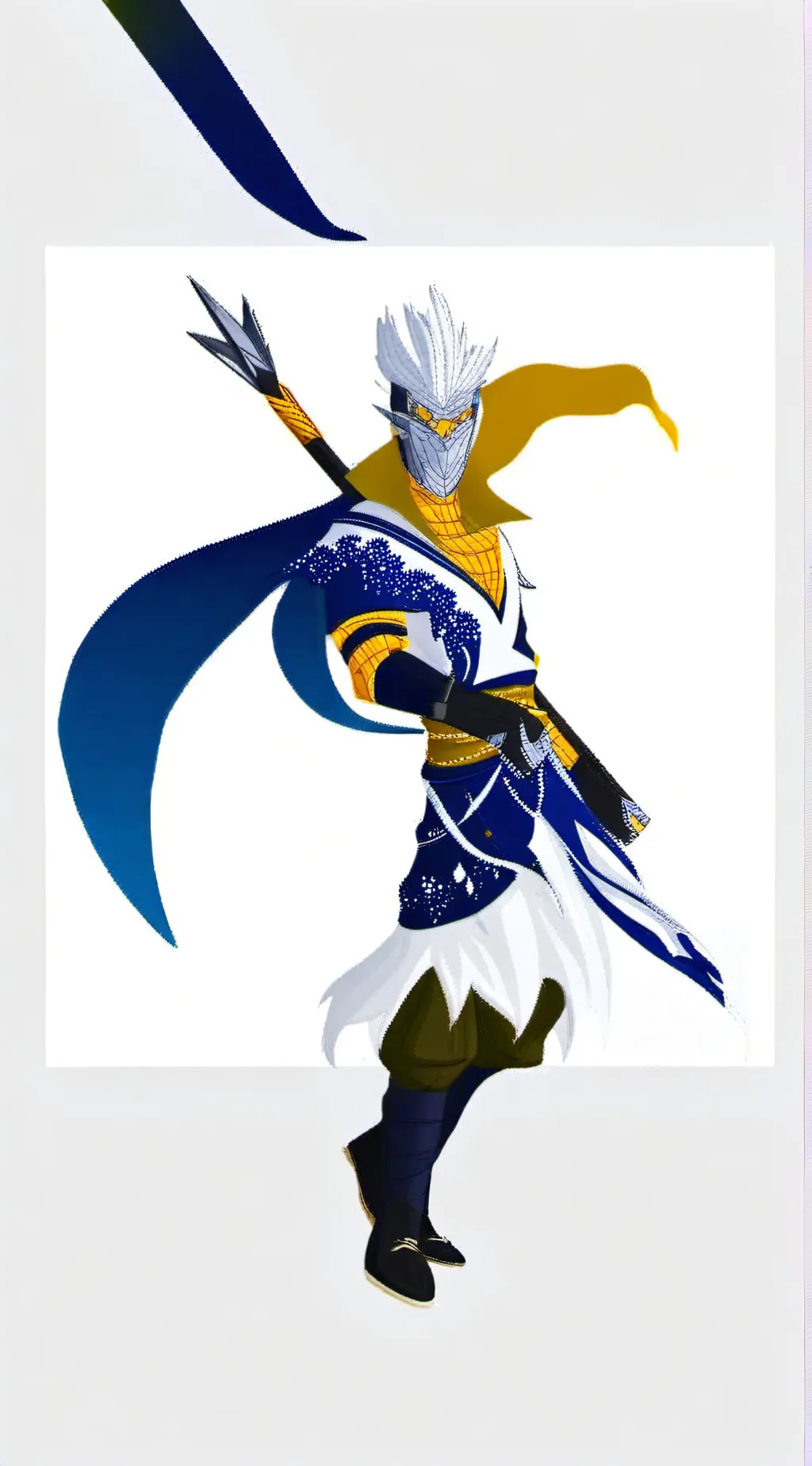 ai character: Hero School background