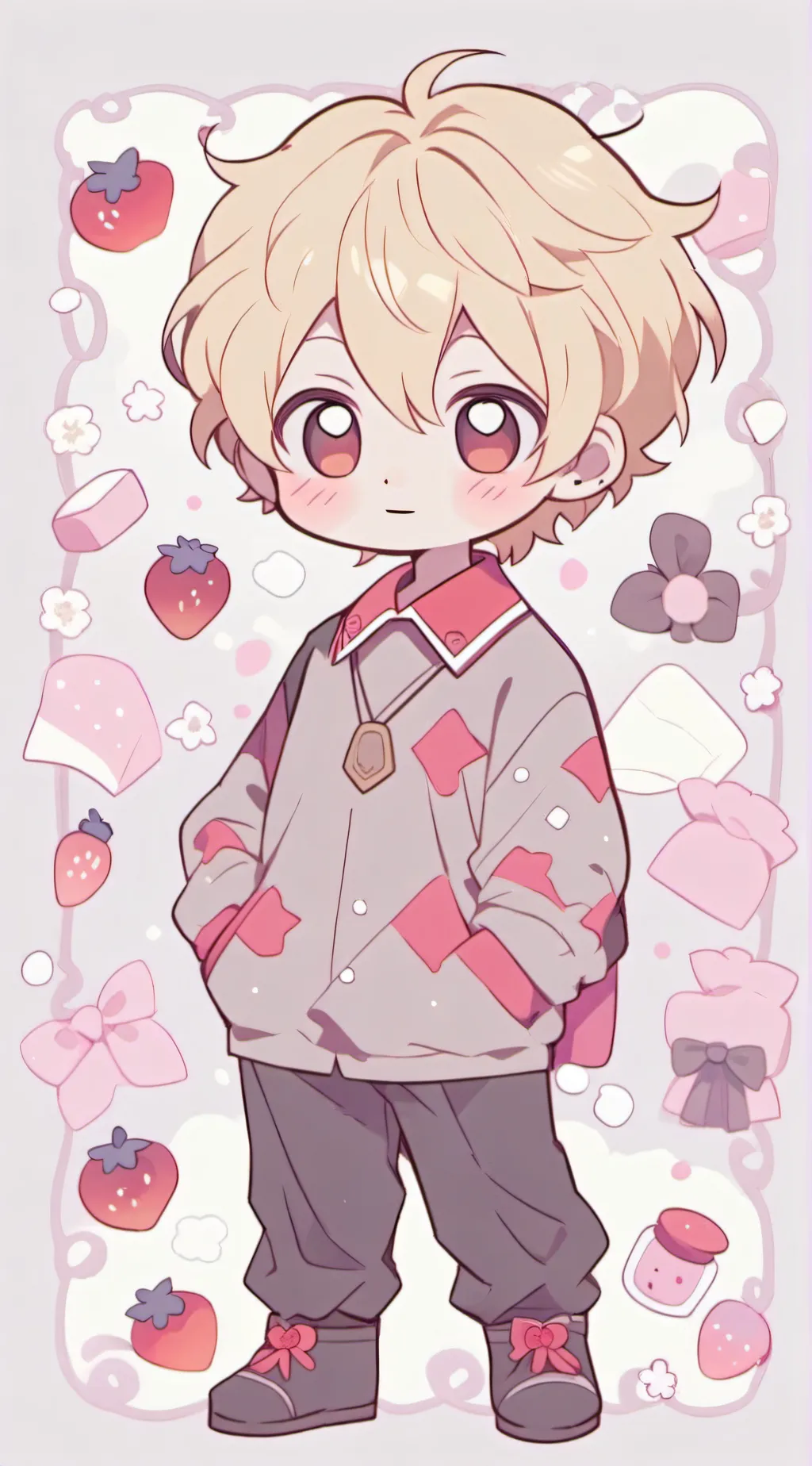 ai character: bakugo background