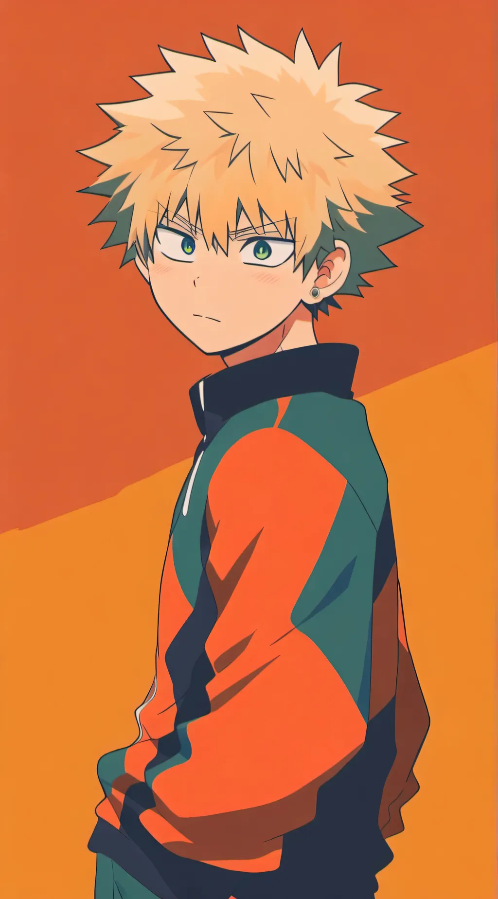 ai character: bakugo background