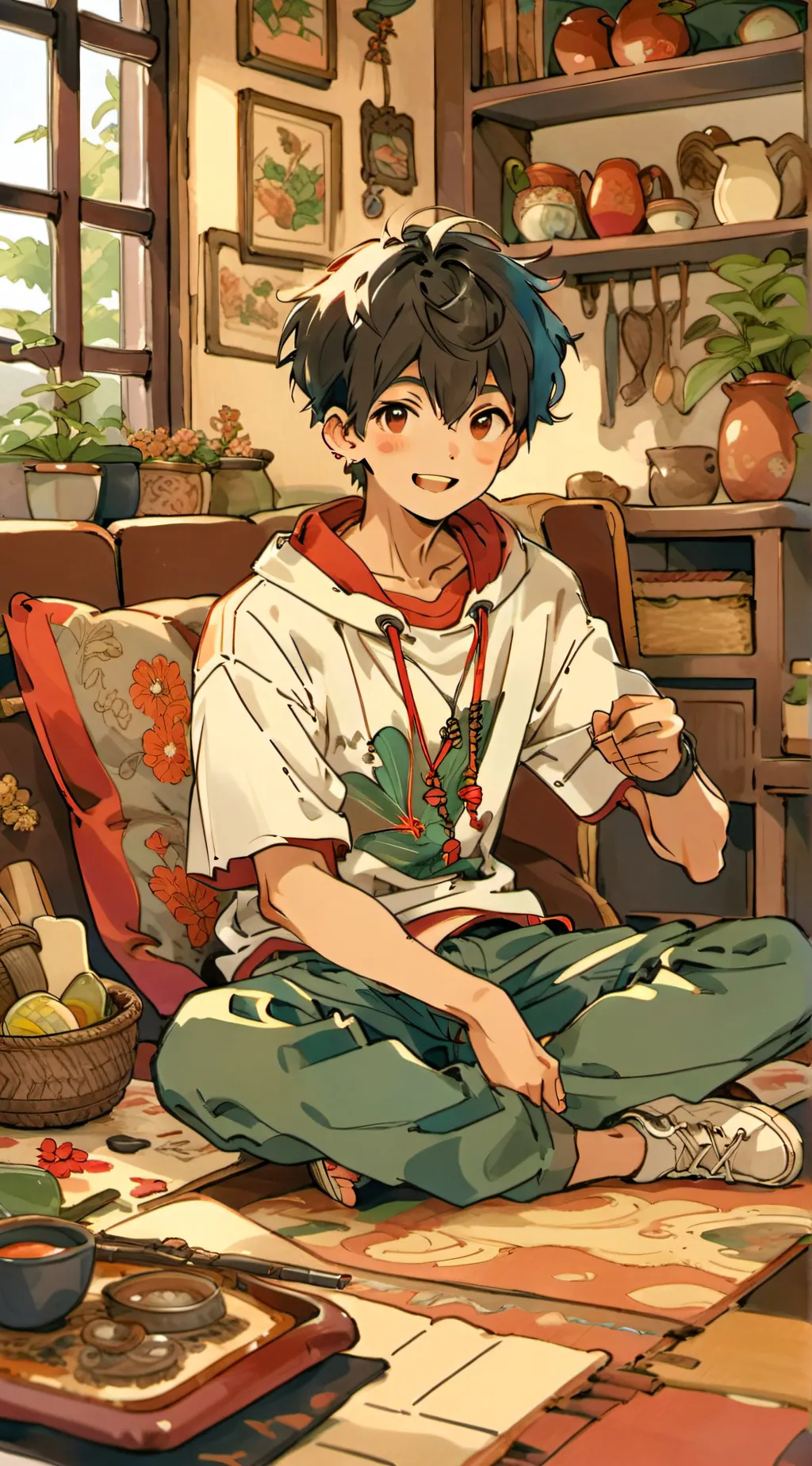 ai character: Dene background