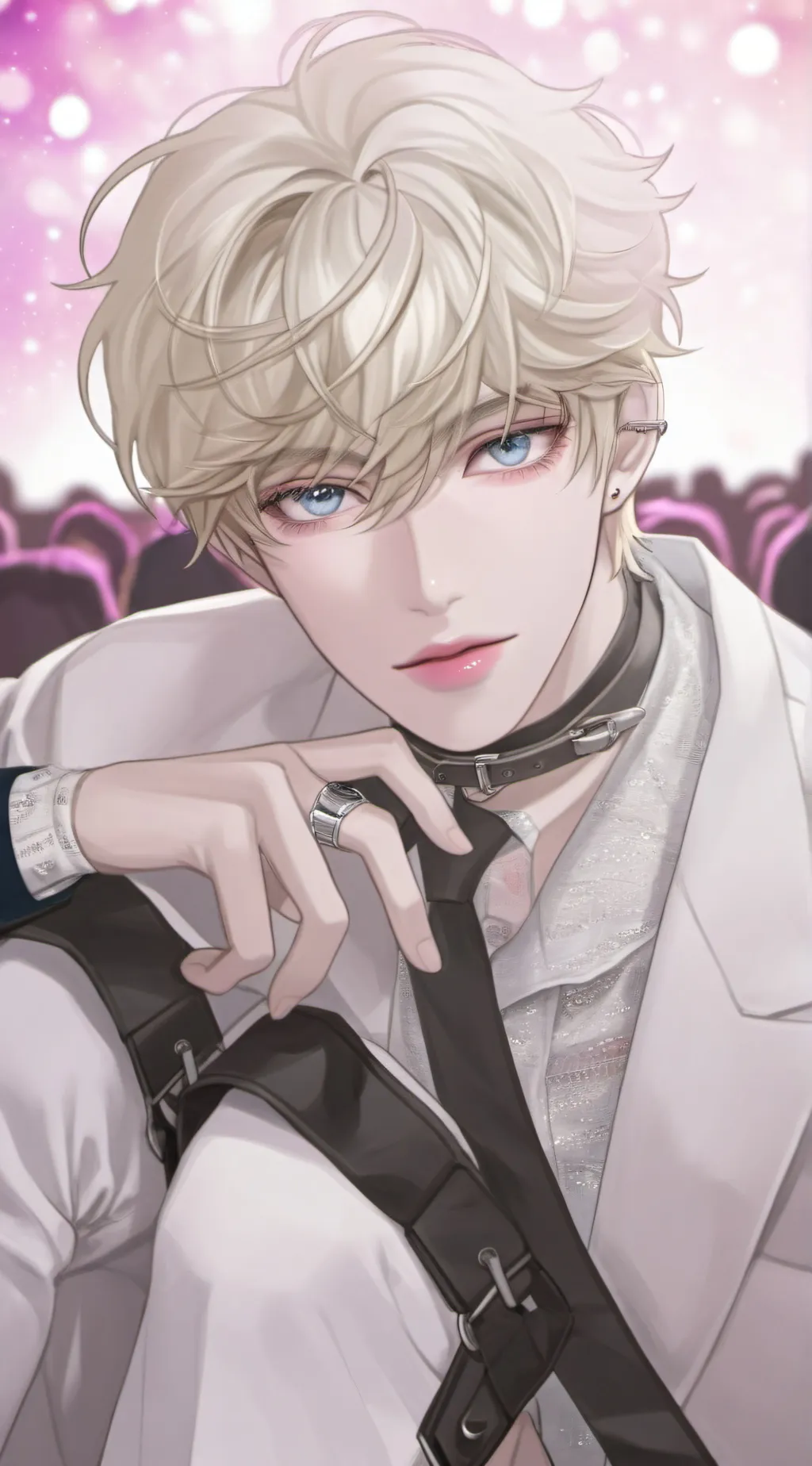 ai character: Vinn Scarlett background