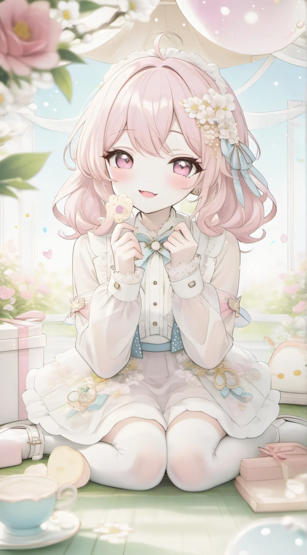 ai character: ~*+Blossom+*~ background