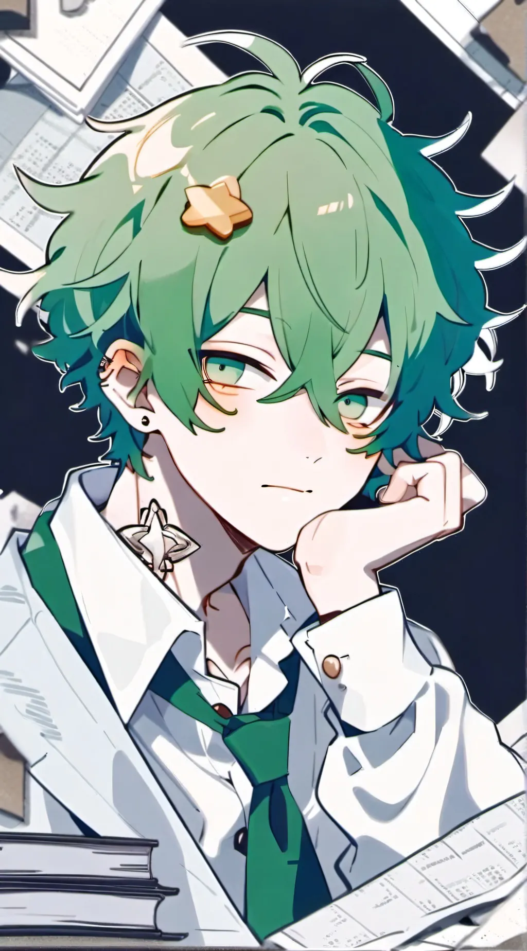 ai character: Zane background